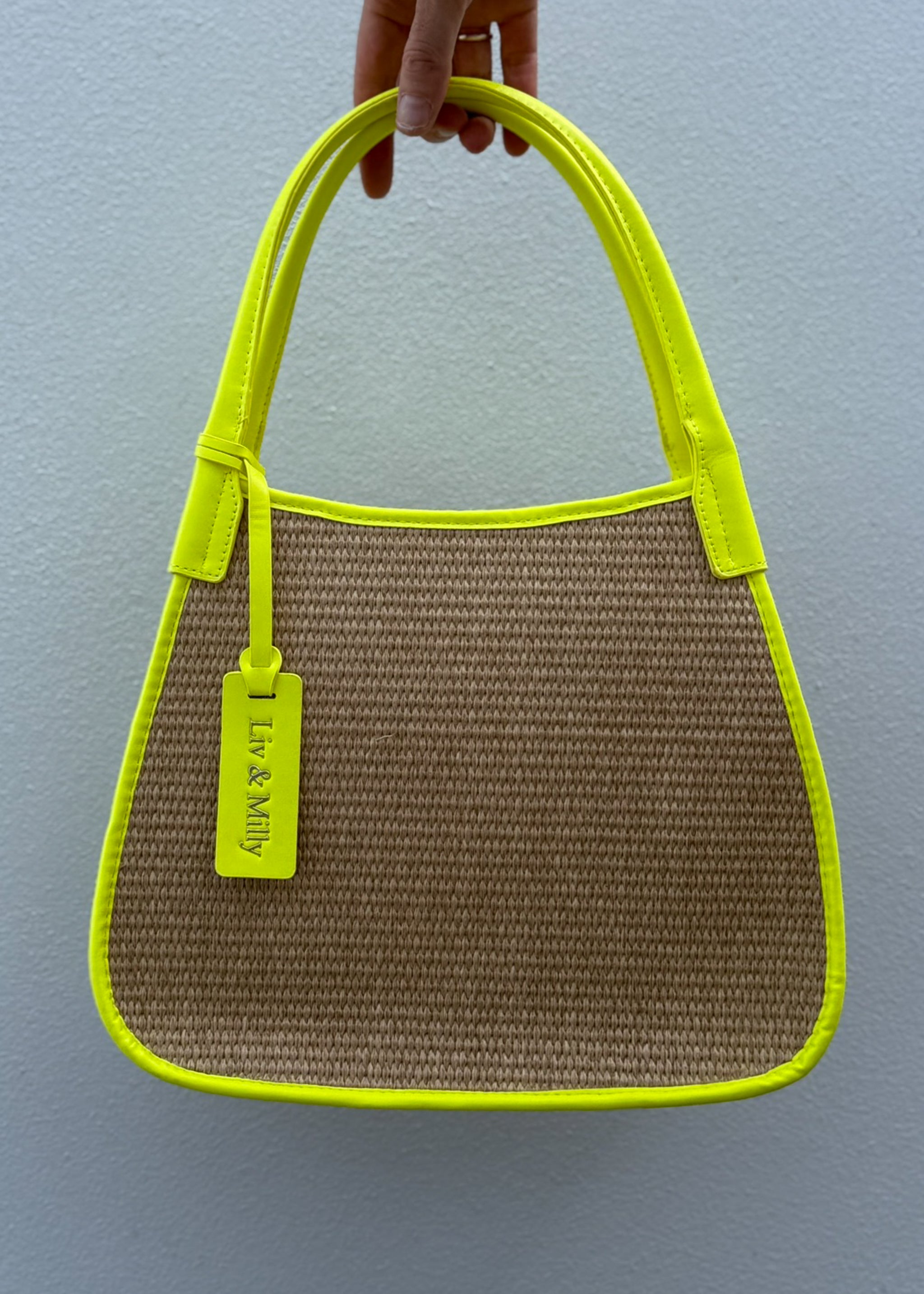 Joanna- Neon Patent Yellow