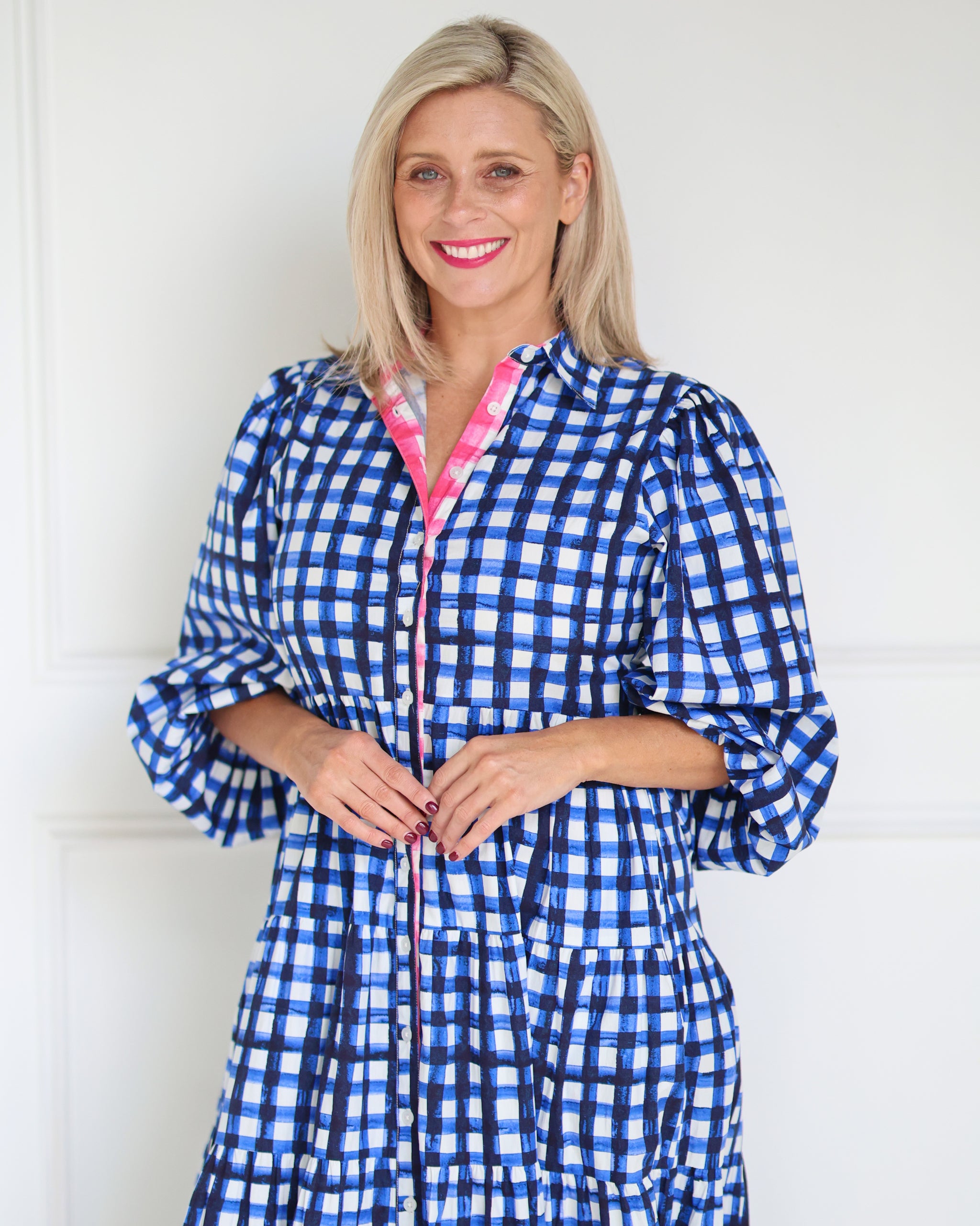 Alice Dress - Navy