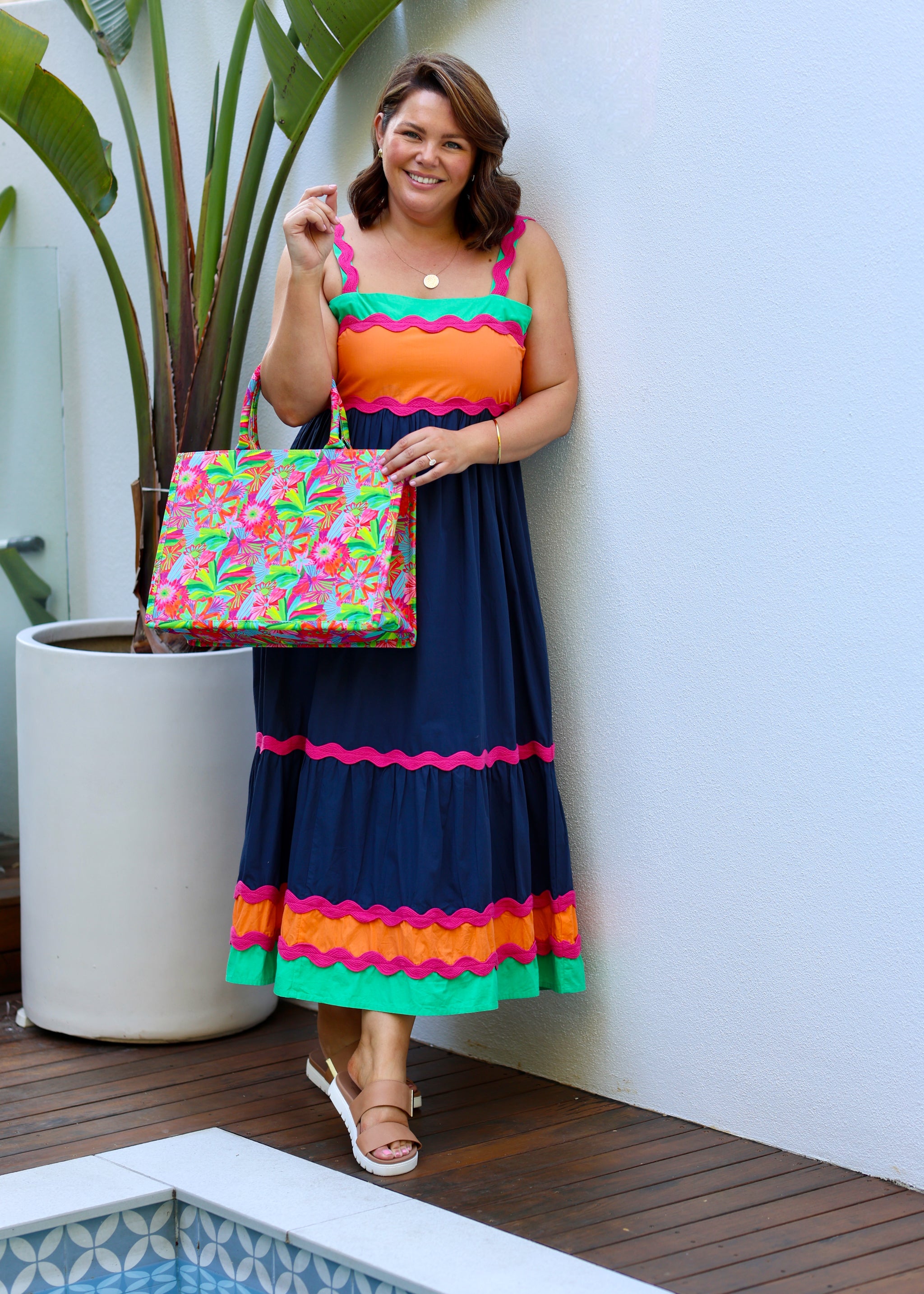 Book Bag - Vibrant Summer