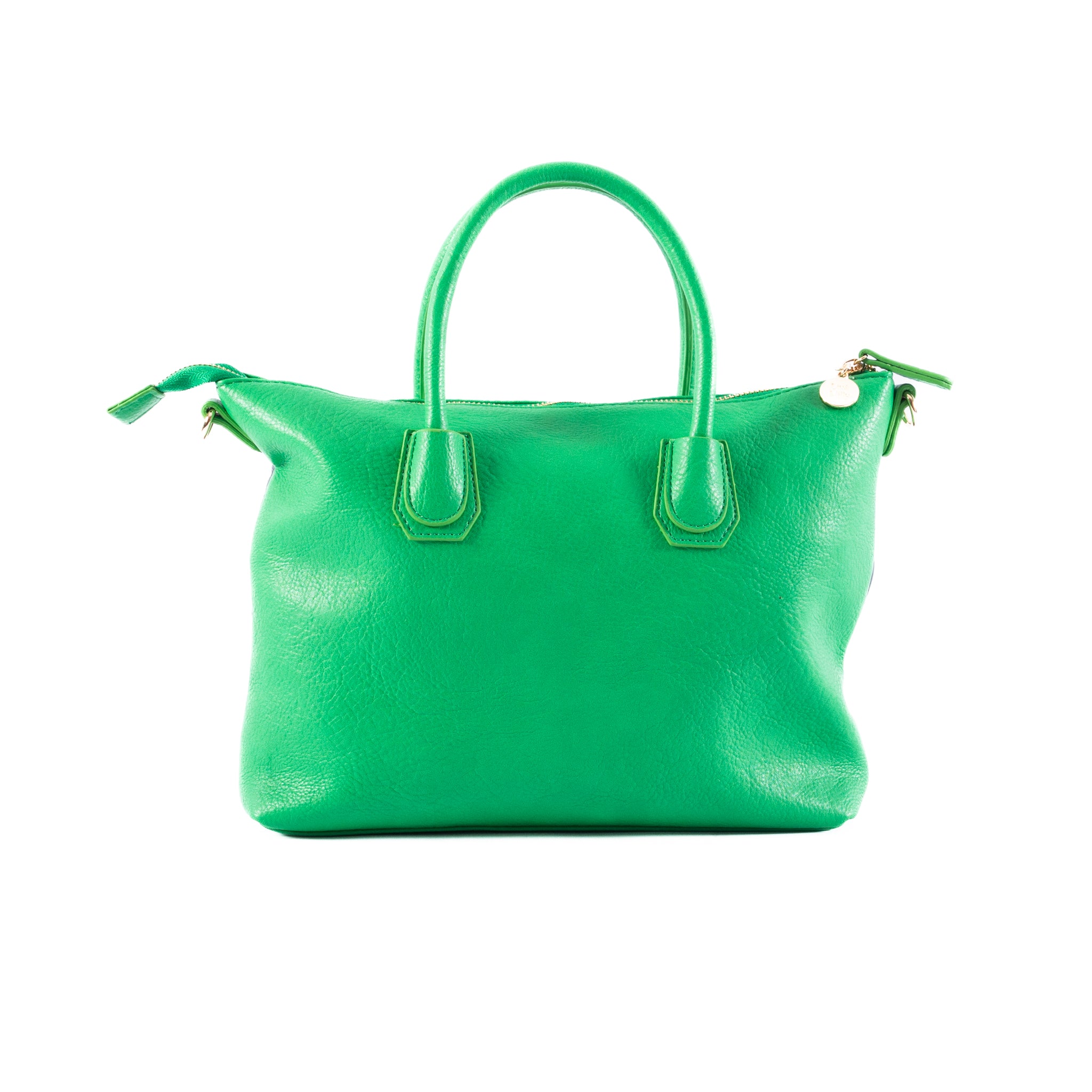 Charlotte with a Bow - Green/Navy