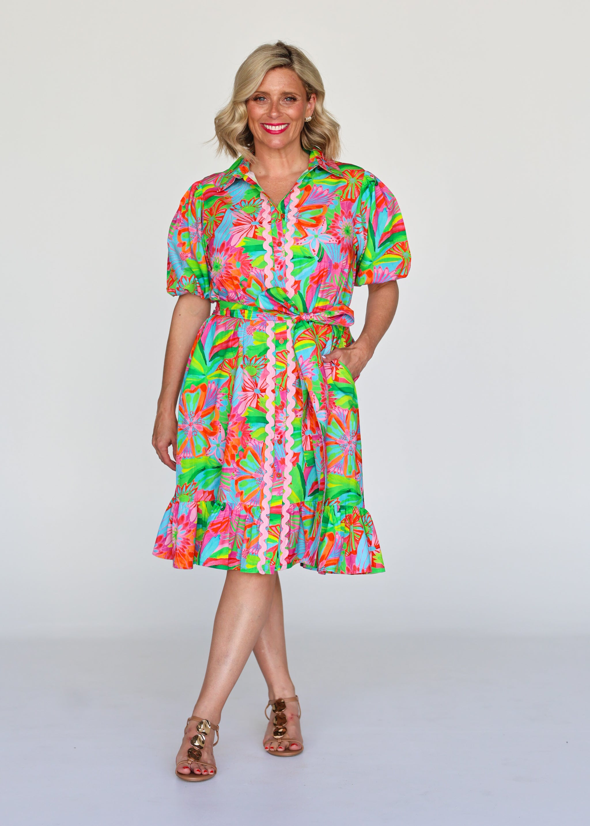 Daisy Dress - Vibrant Summer