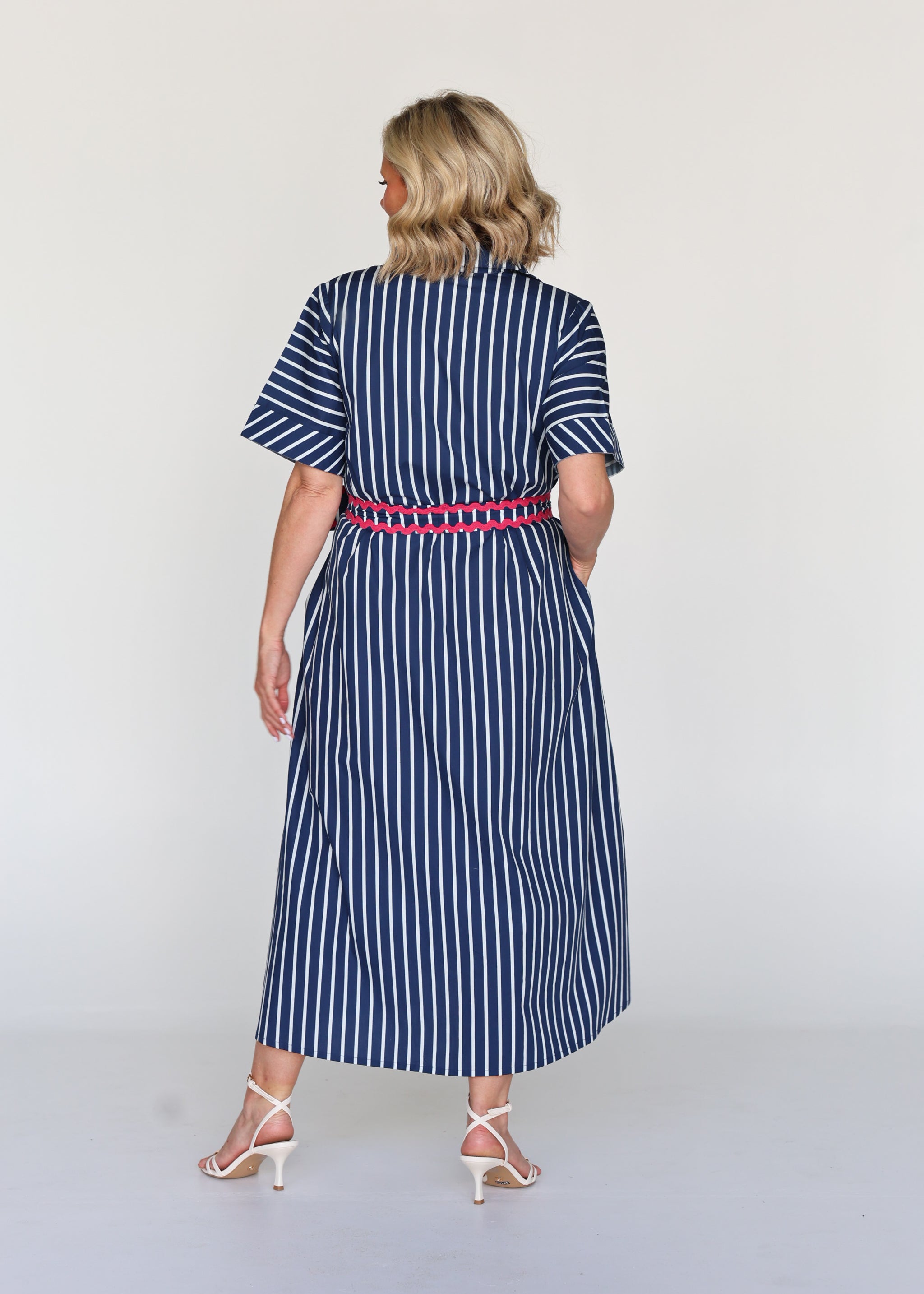 Ella - Navy Stripe