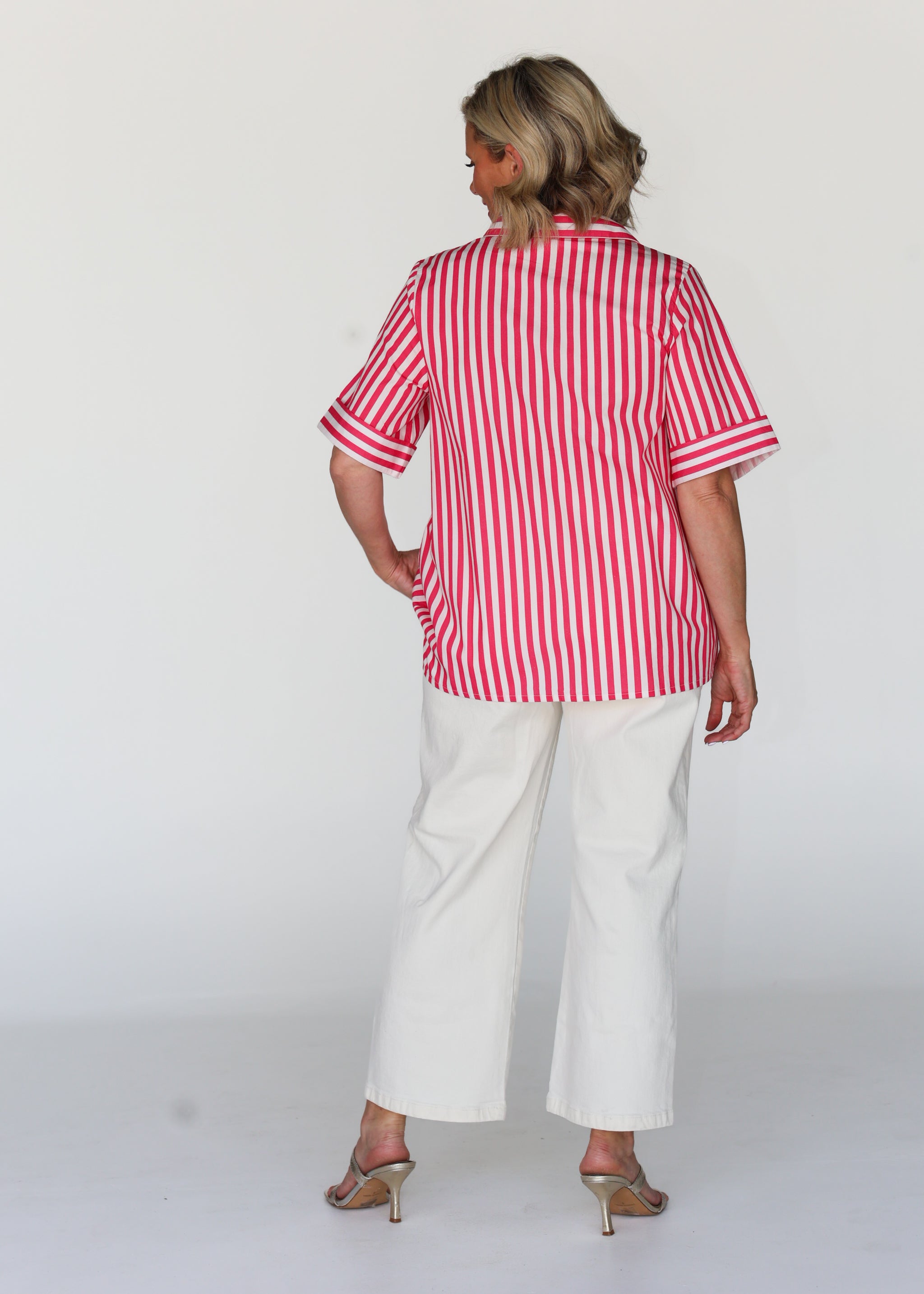 Frida Shirt - Pink (Short Sleeve)