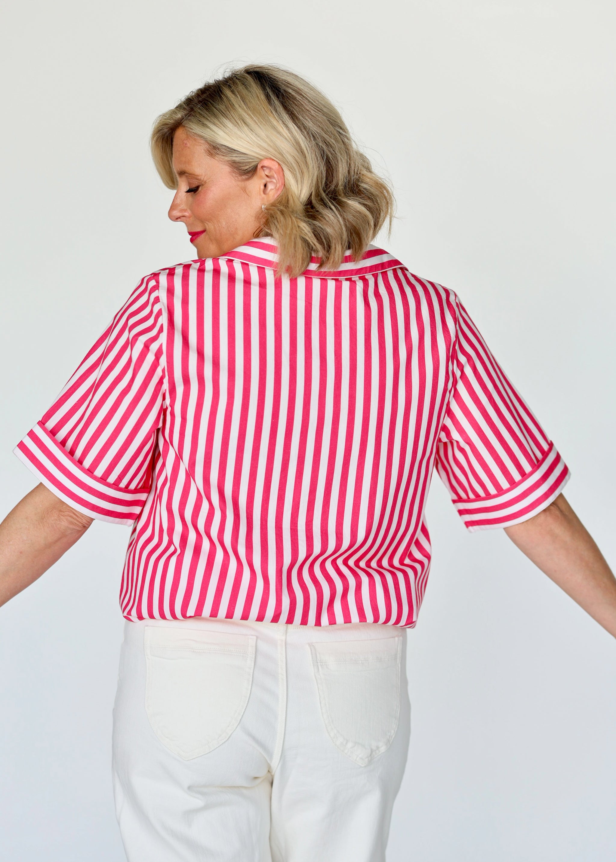 Frida Shirt - Pink (Short Sleeve)