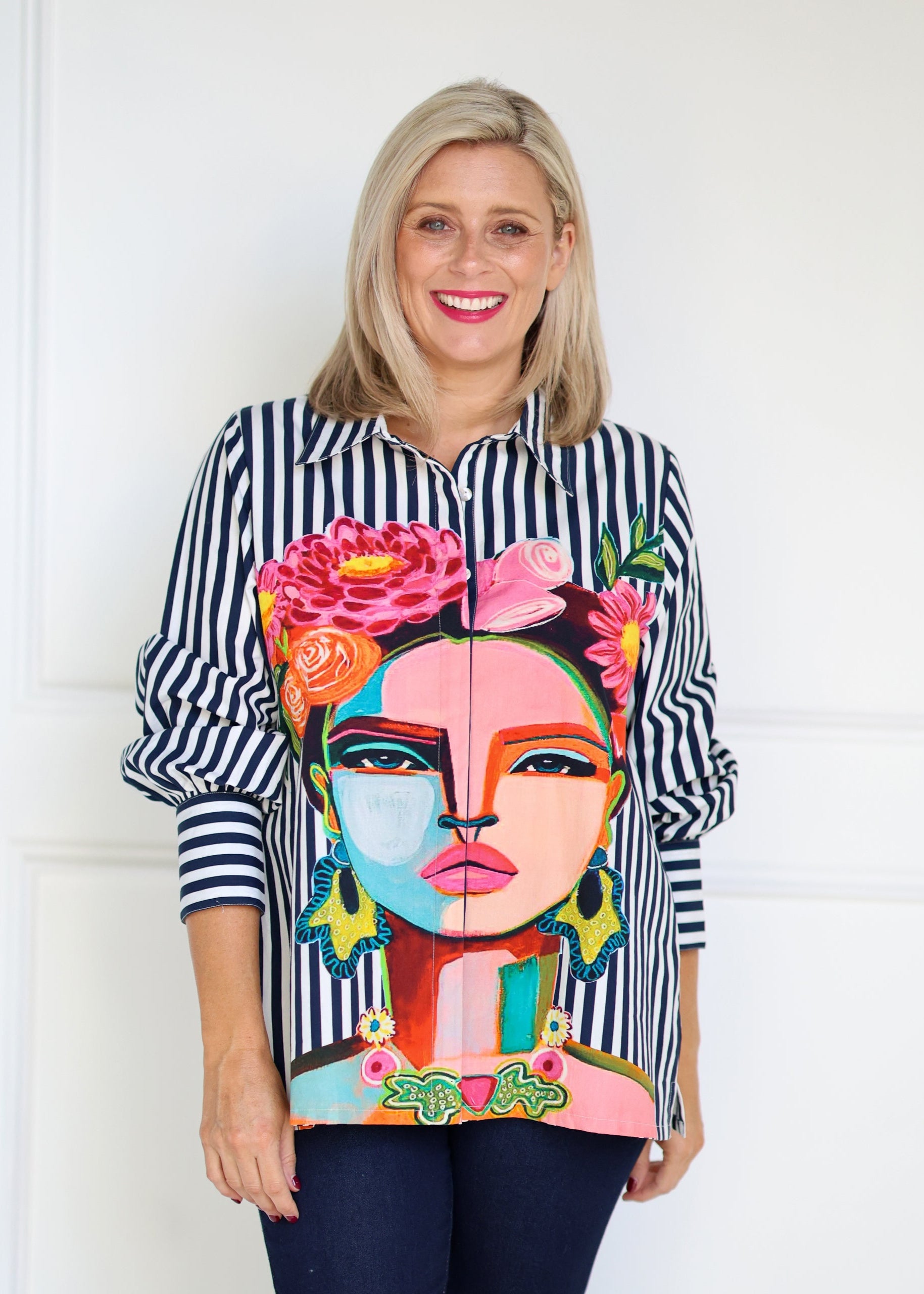 Frida Shirt - Navy