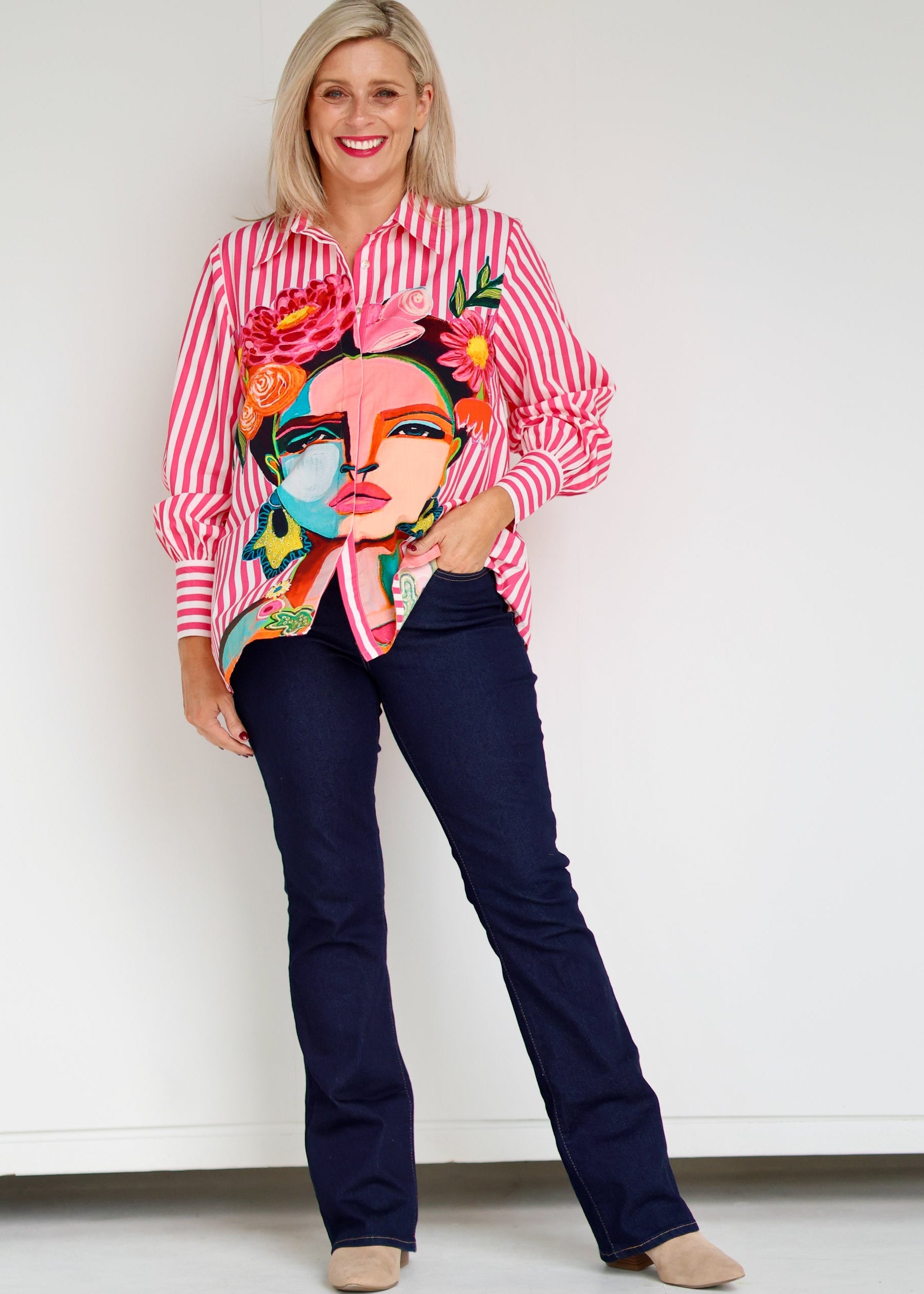 Frida Shirt - Pink