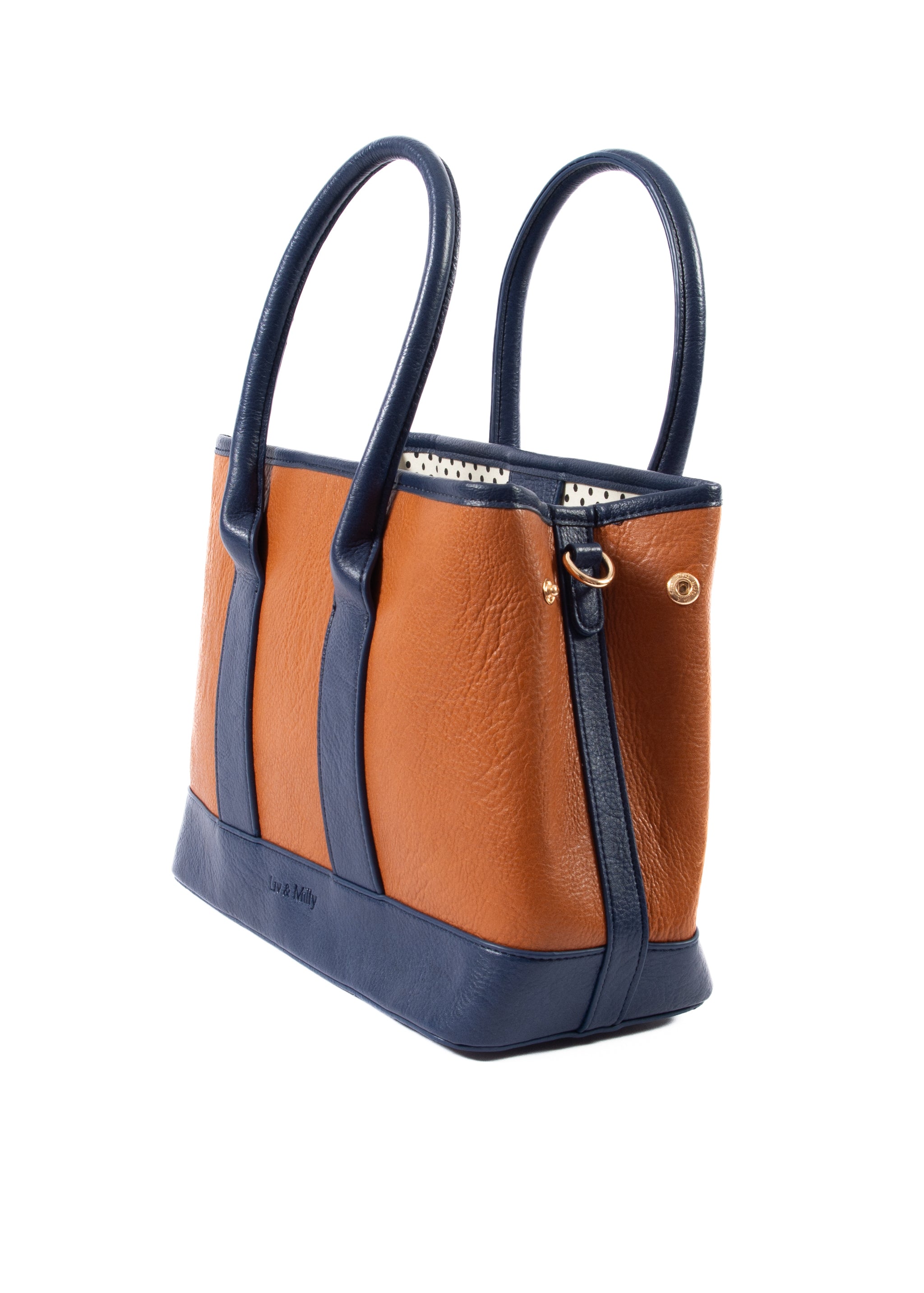 Harriet - Tan/Navy