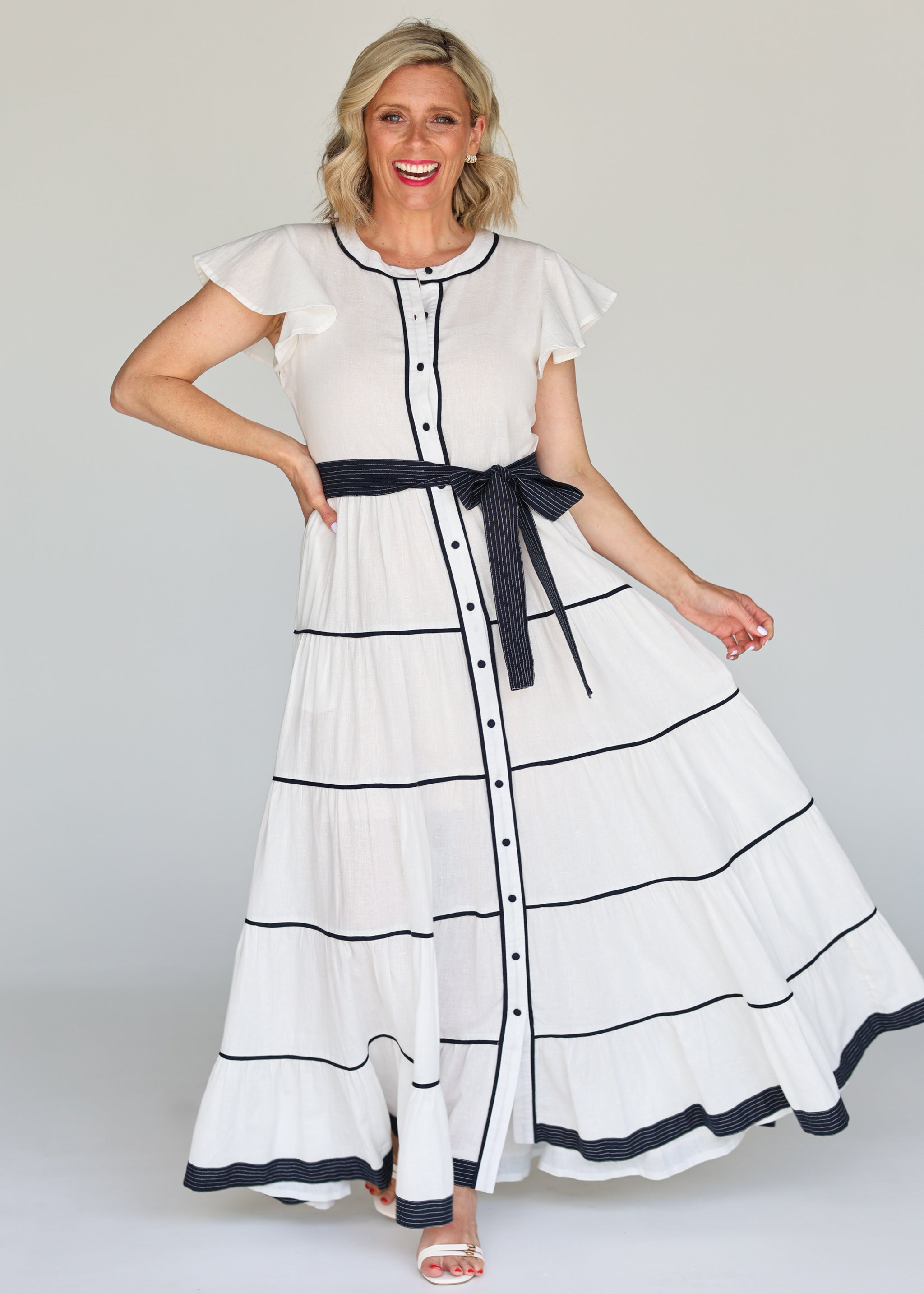 Lucilla Dress - White