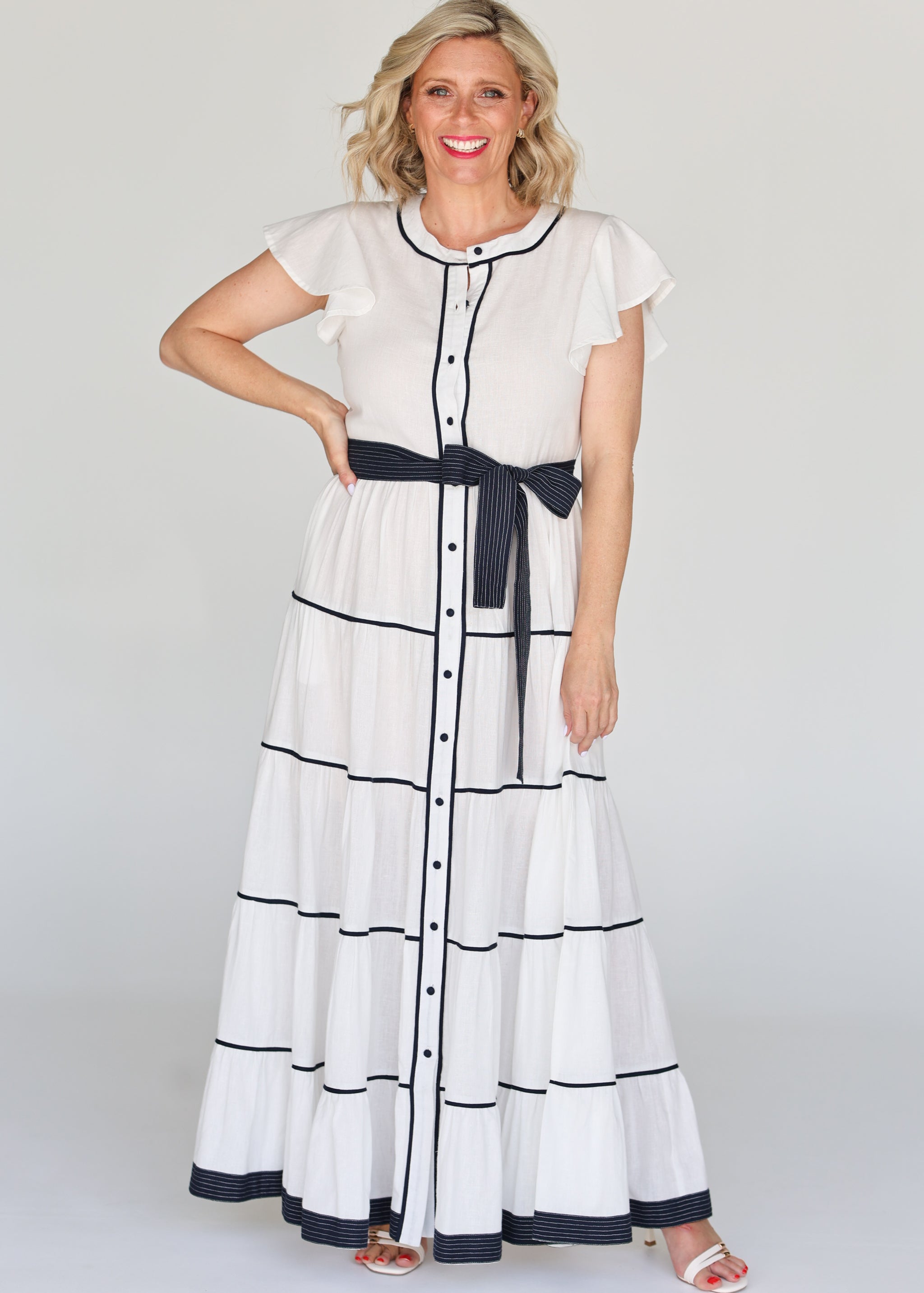 Lucilla Dress - White