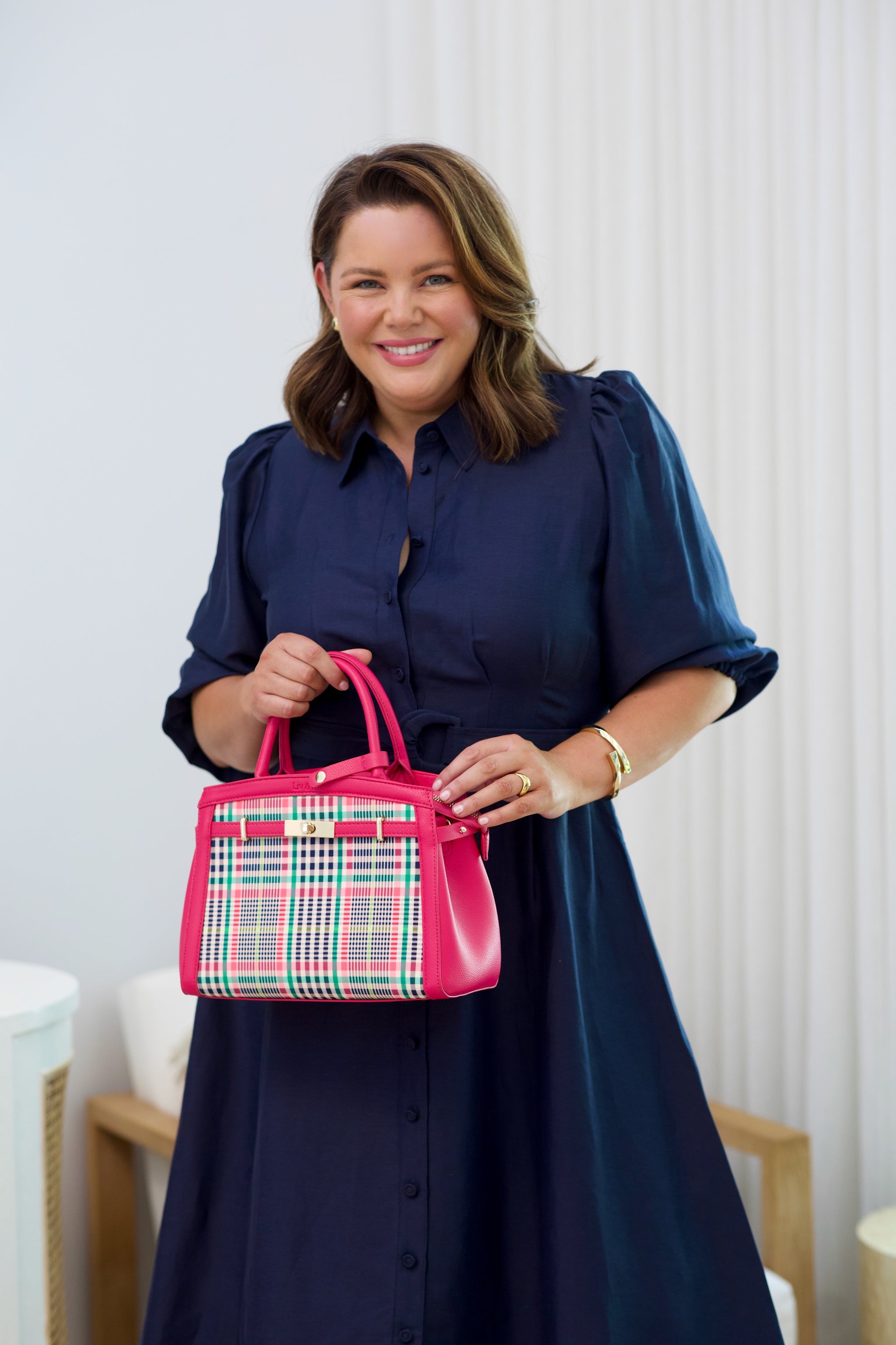 Midi Amelia - Pink/Gingham