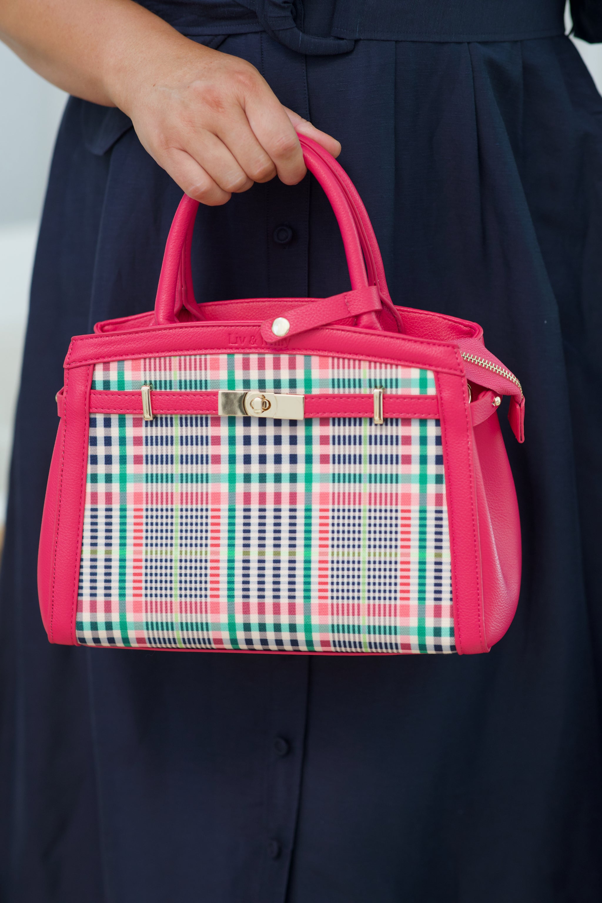 Midi Amelia - Pink/Gingham