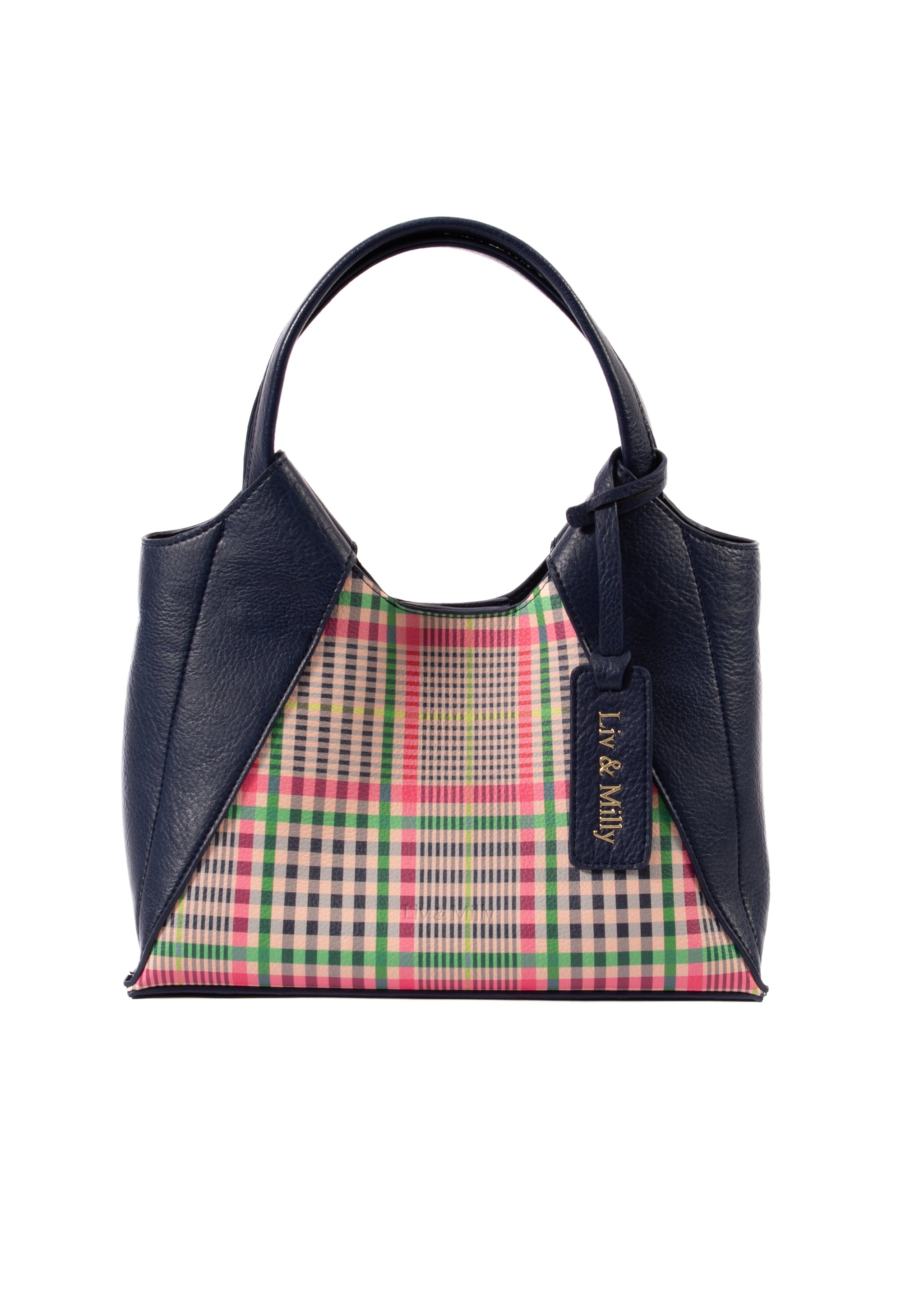 Rosie - Navy/Gingham