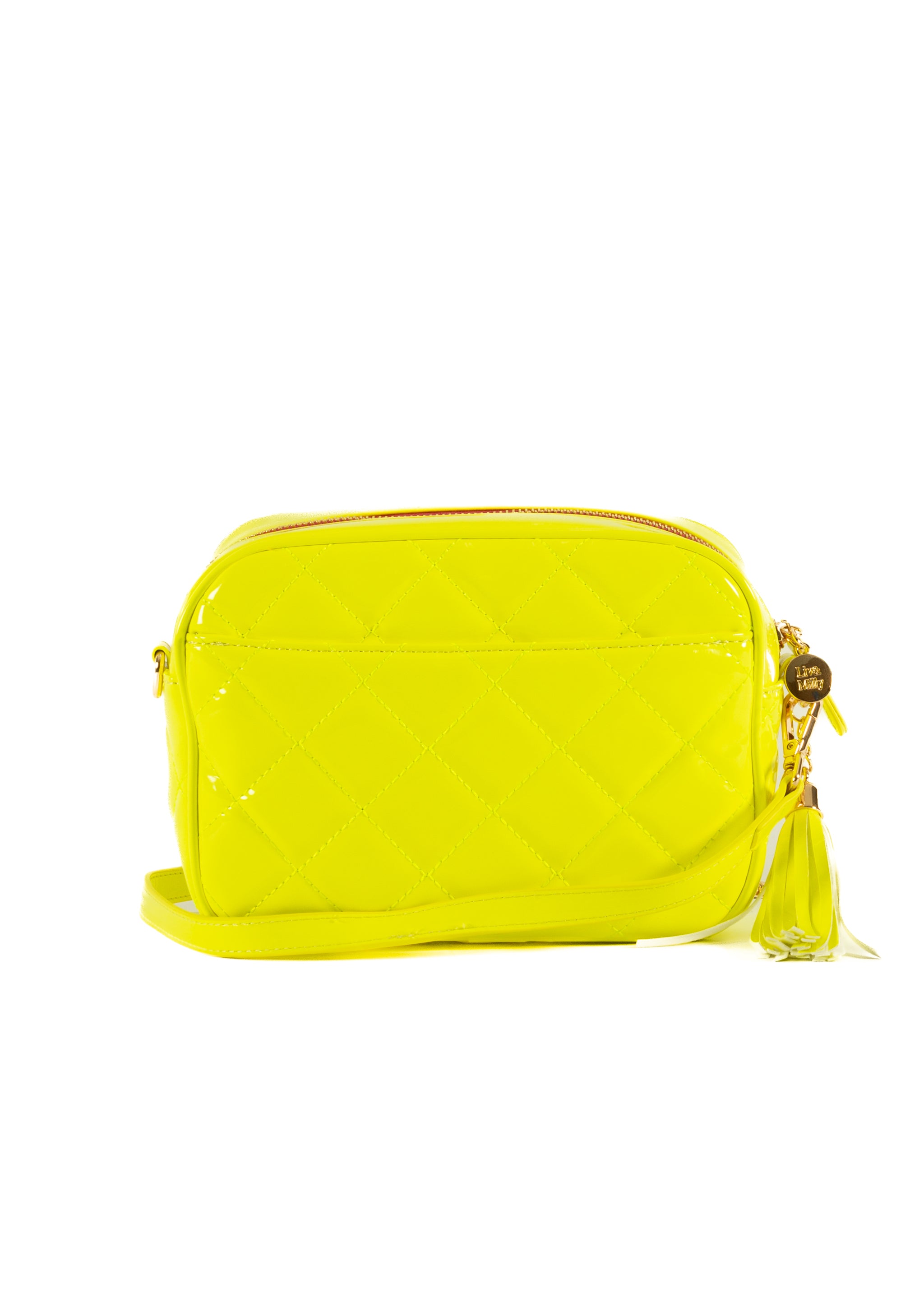 Sally - Patent Neon Yellow