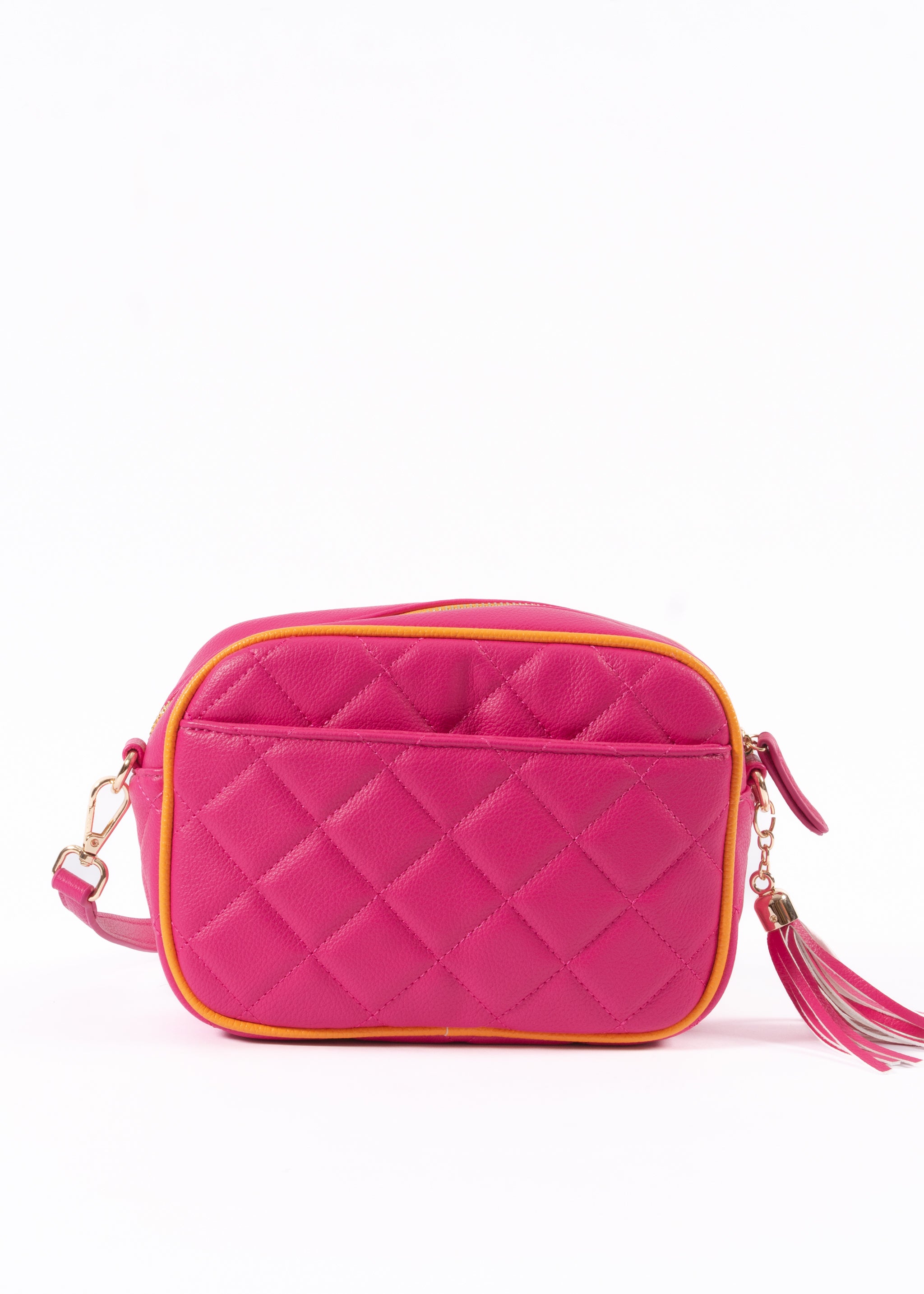Sally - Quilted Pink/Orange