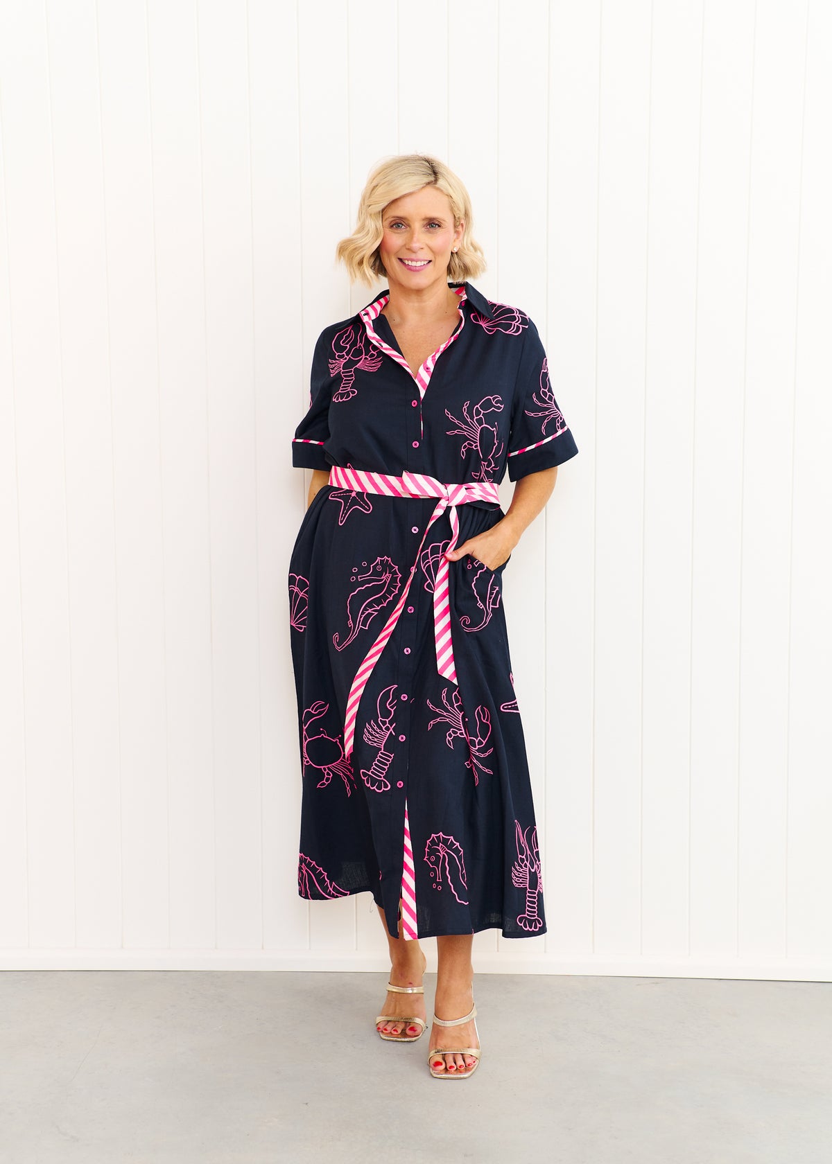 Poppy Seaside Dress