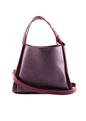 Tanya - Burgundy/Taupe