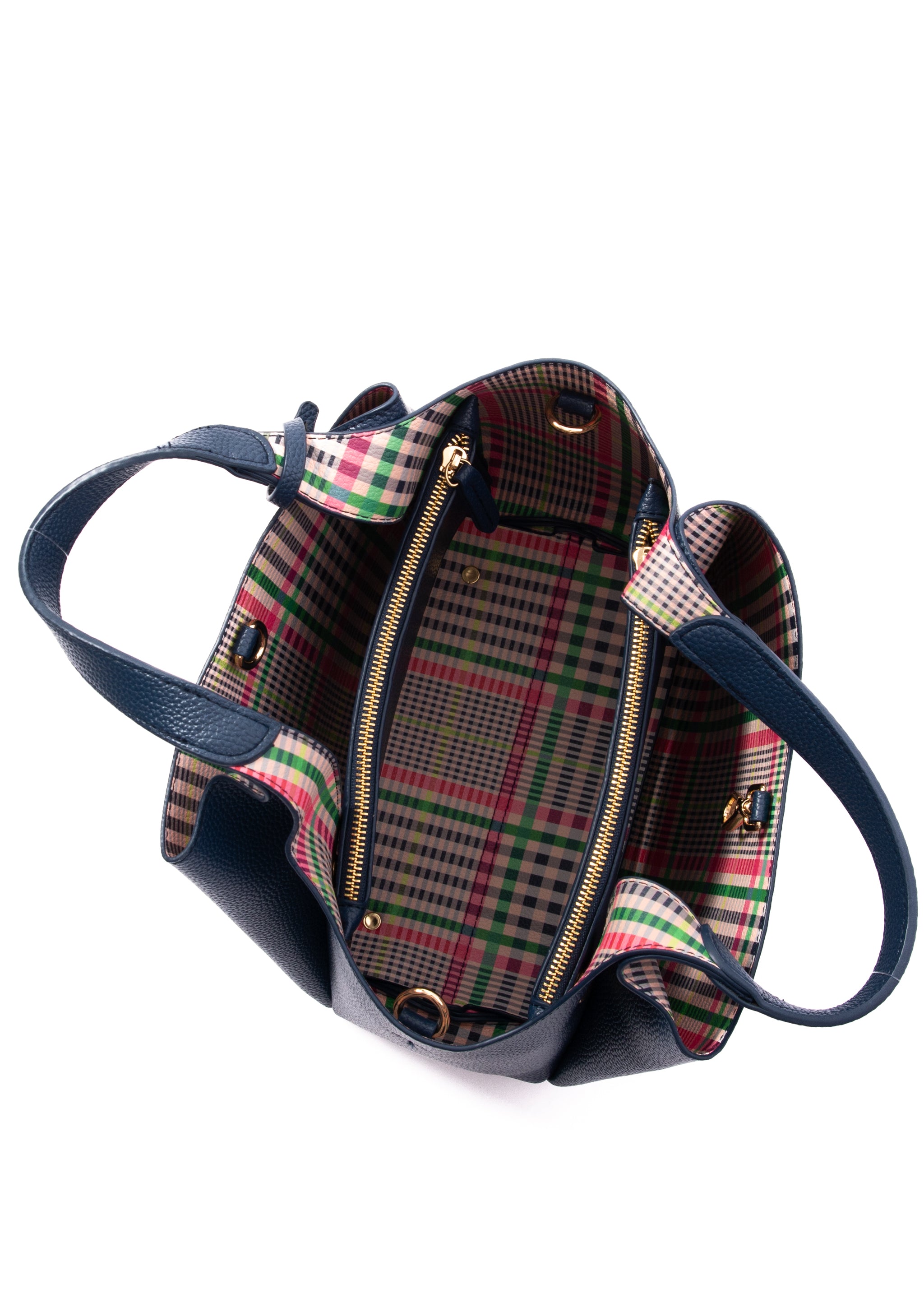 Taylor - Navy Gingham