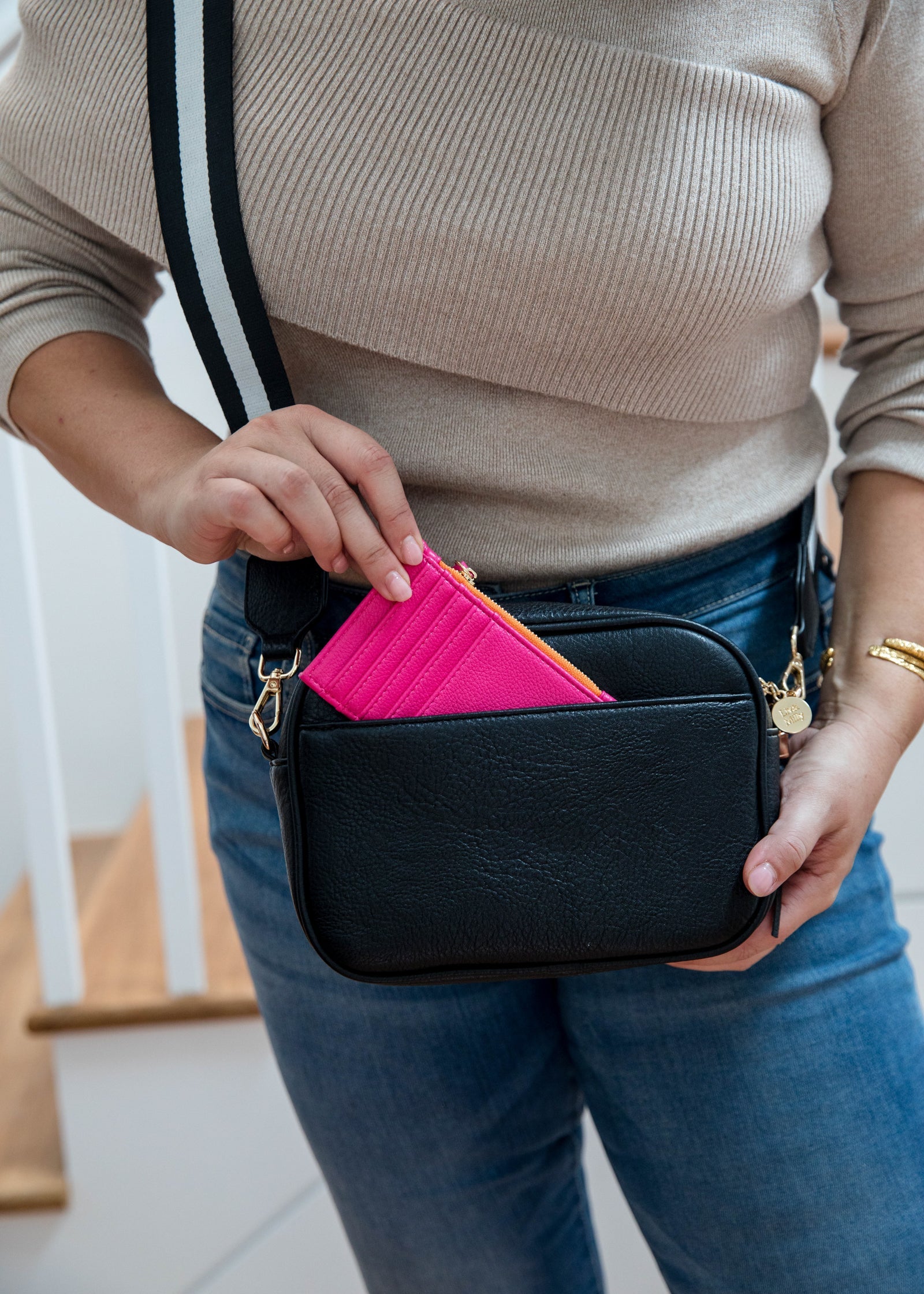 Card Wallet - Hot Pink