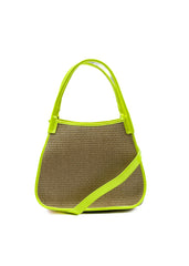 Joanna- Neon Patent Yellow