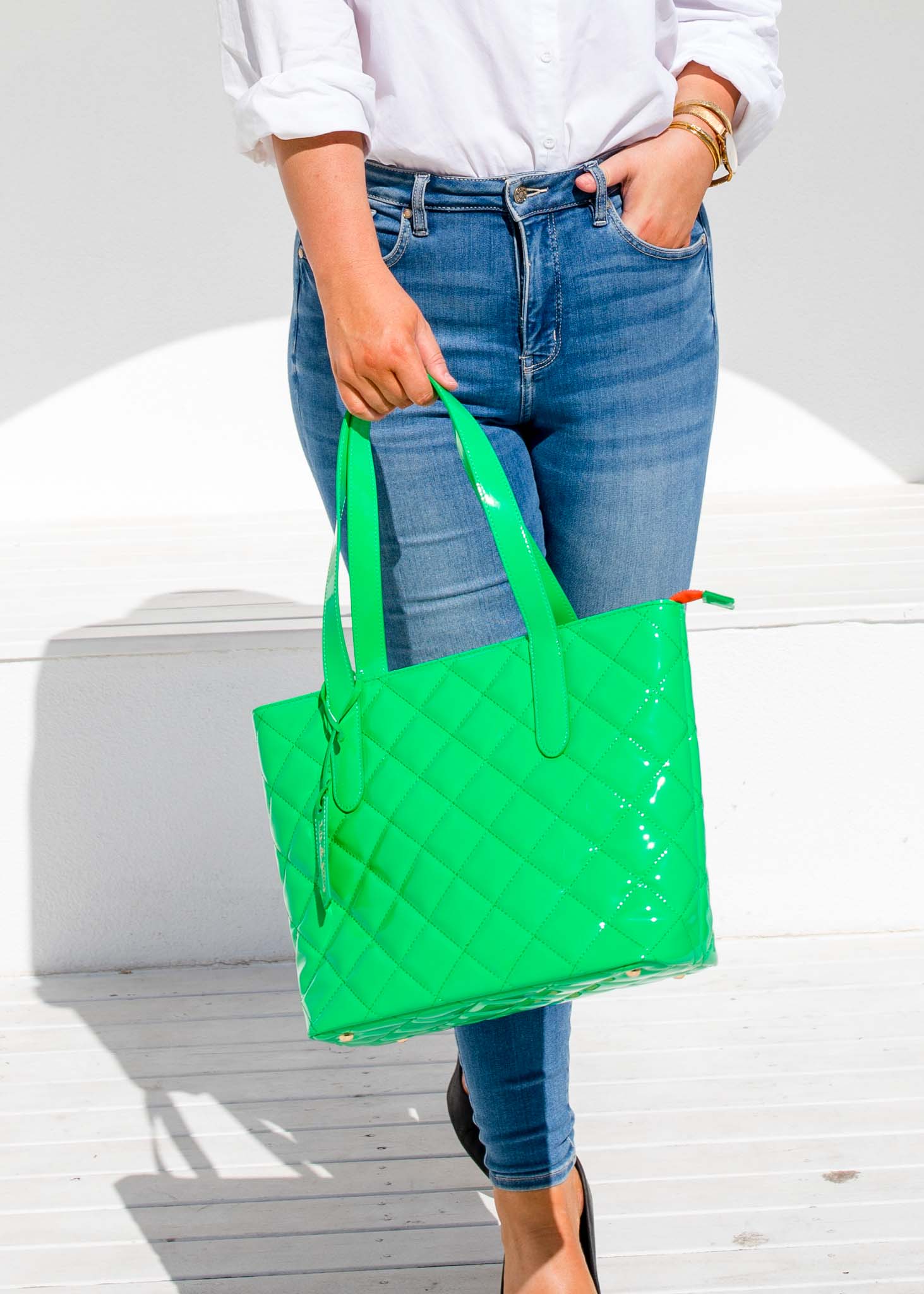 Remi Tote in Green