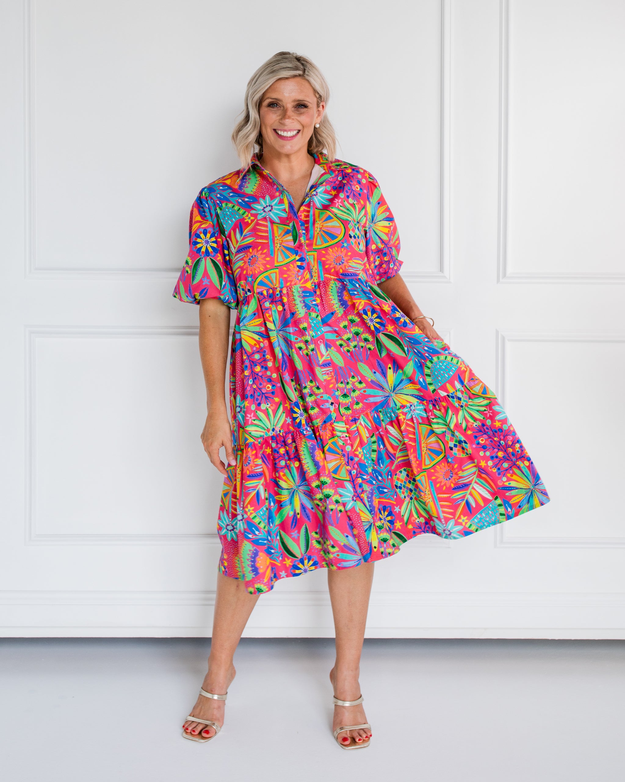 Neon Summer Dress