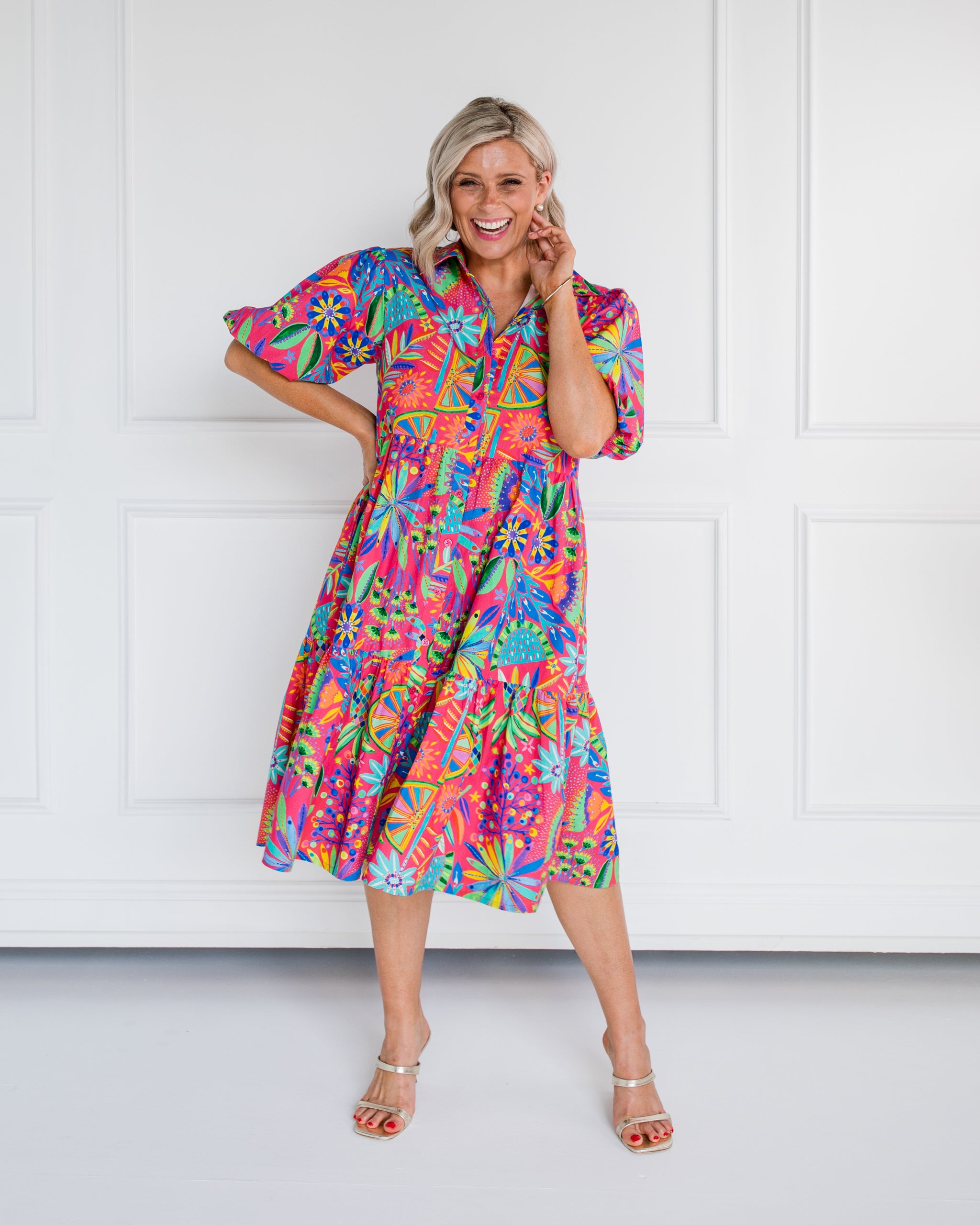 Neon Summer Dress