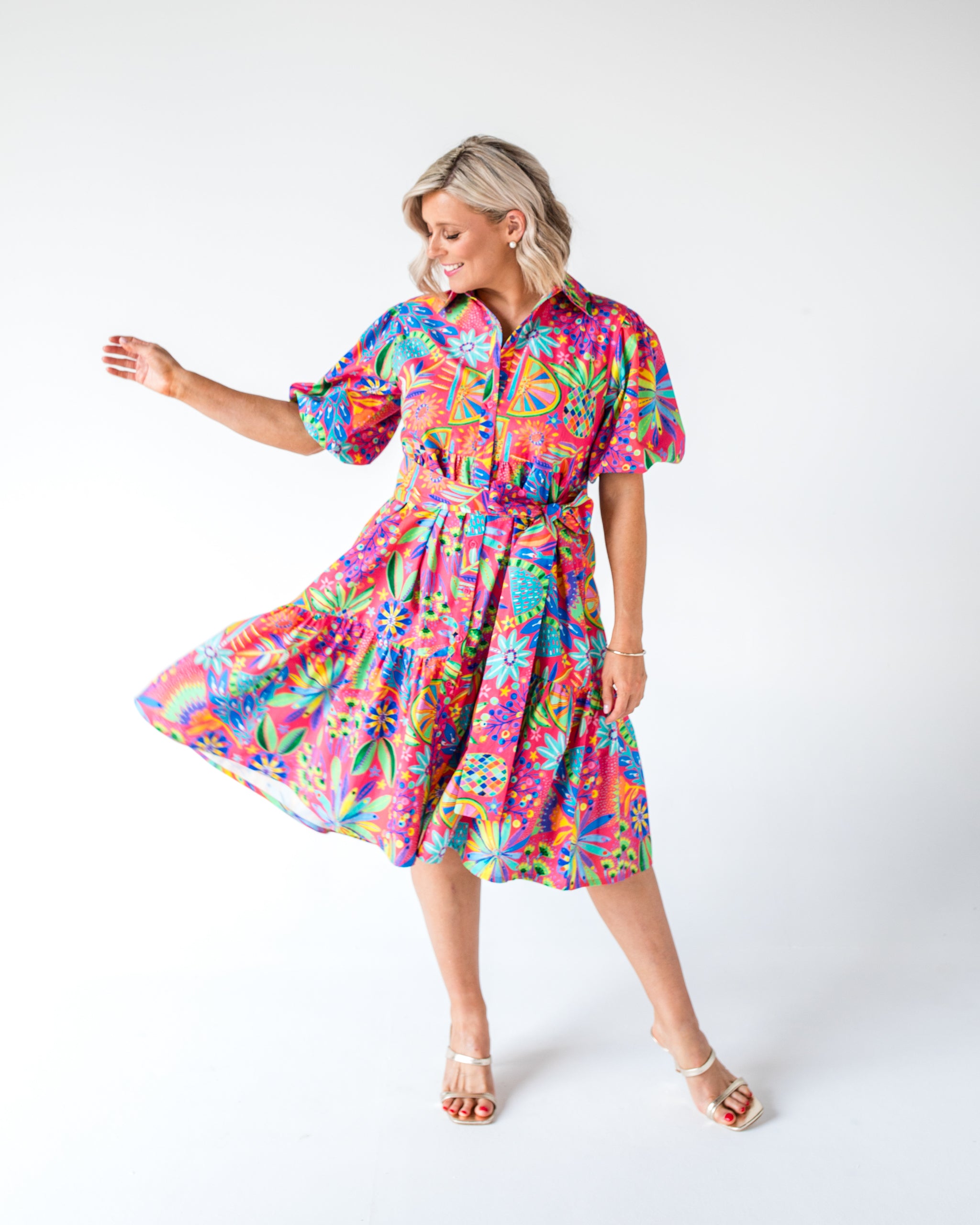 Neon Summer Dress