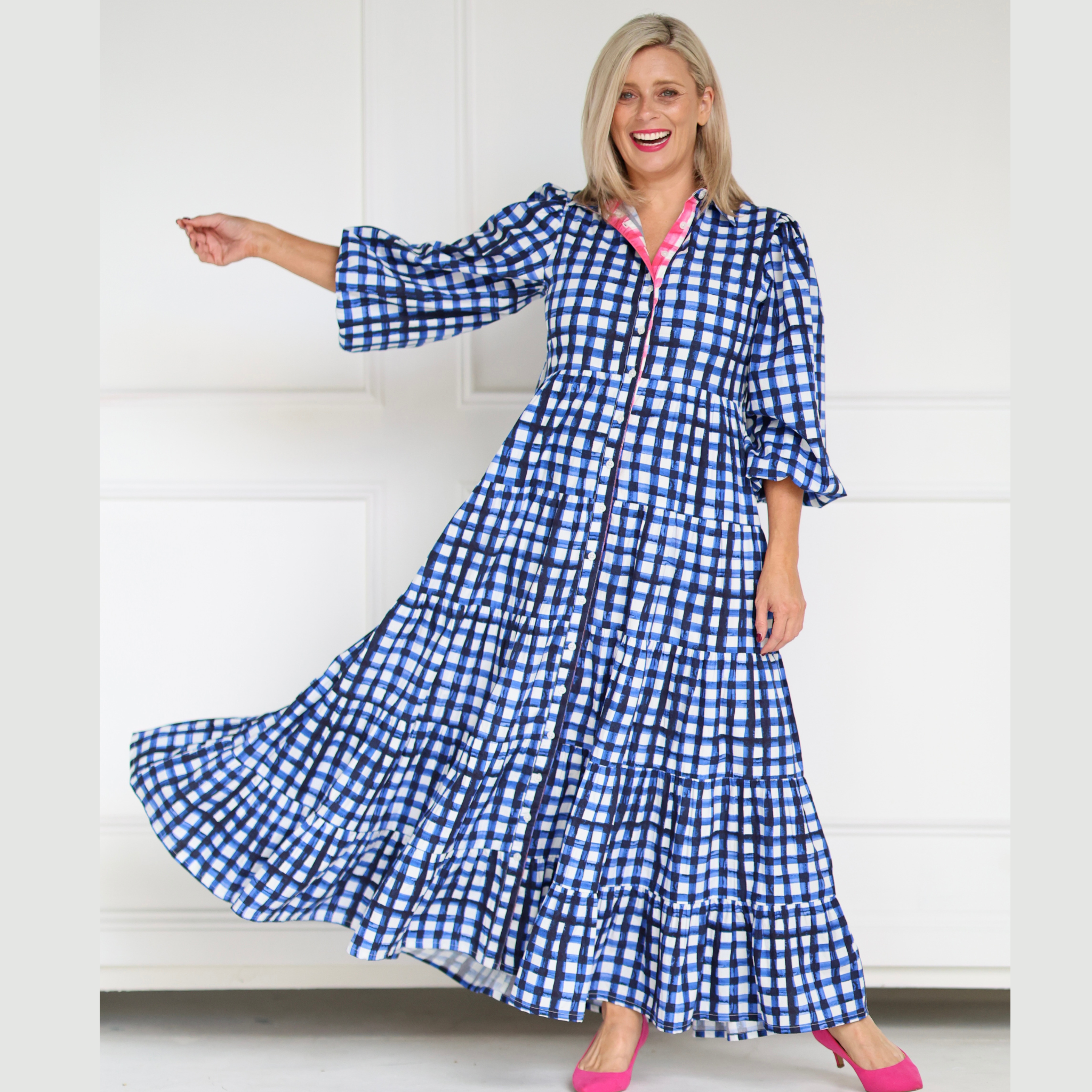 Alice Dress - Navy