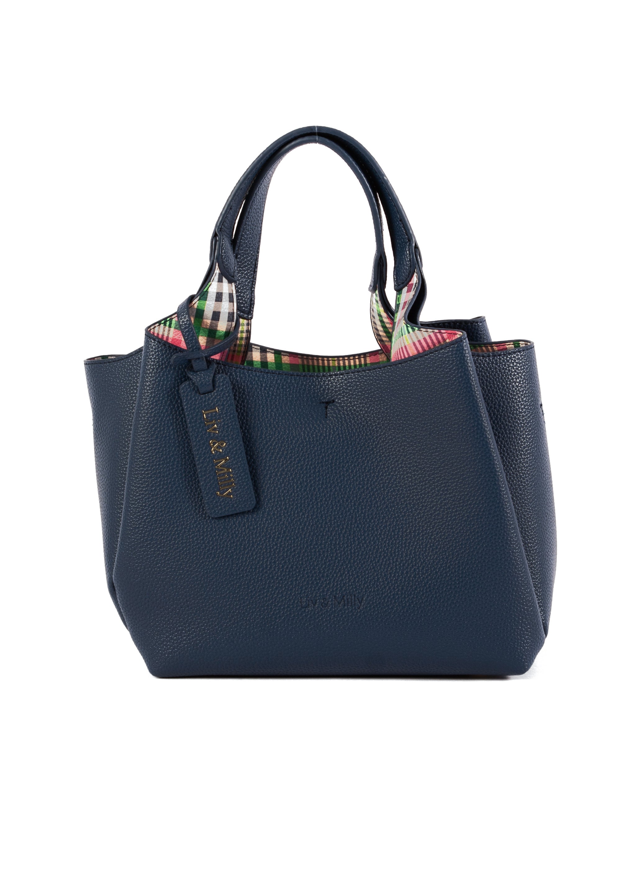 Taylor - Navy Gingham