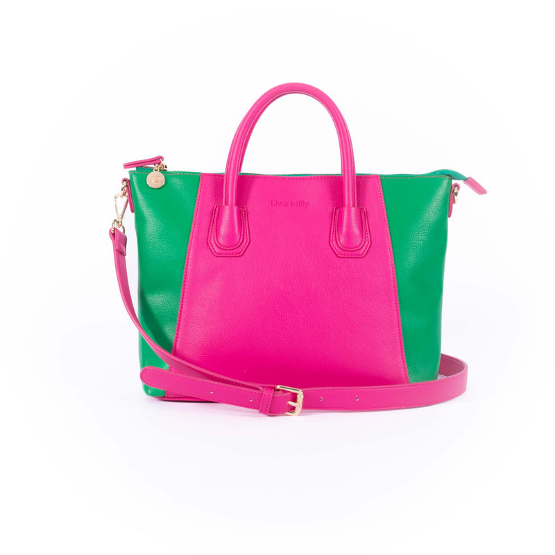 Charlotte - Two Tone Green/Pink
