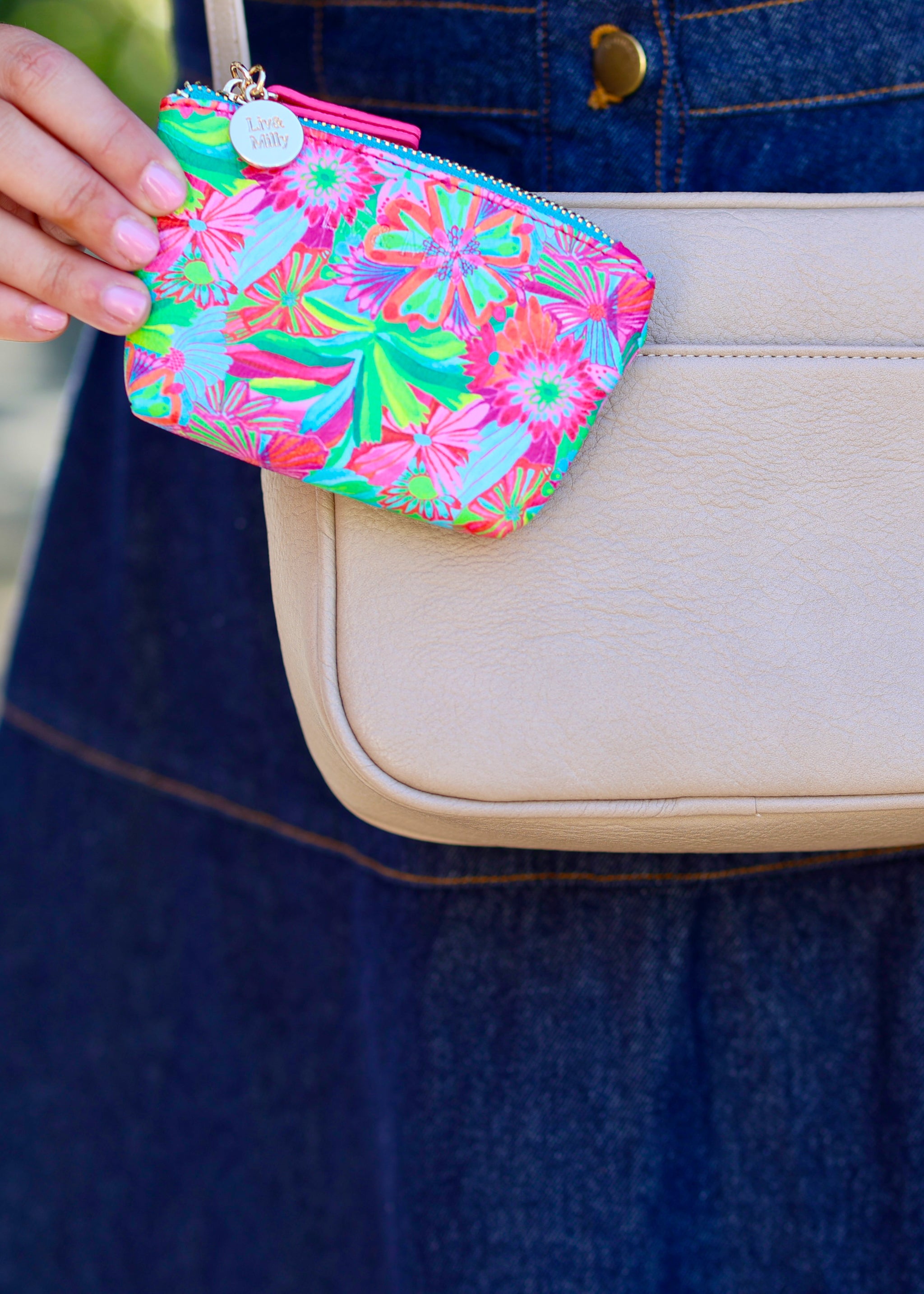Coin Purse - Vibrant Summer