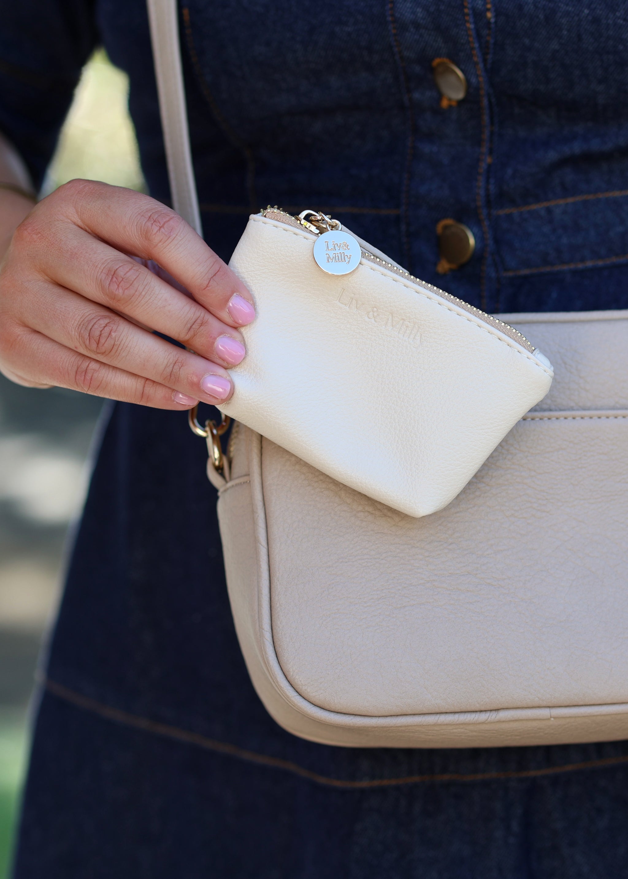 Coin Purse - Chalk