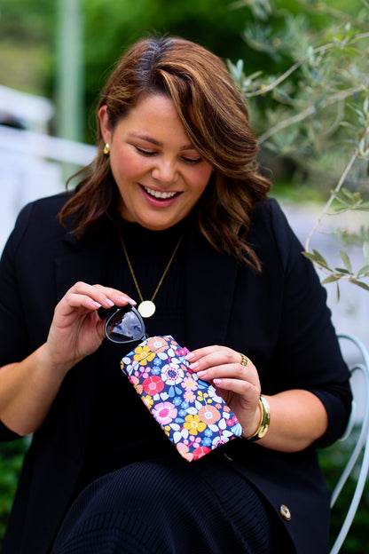 Glasses Case - Flowers