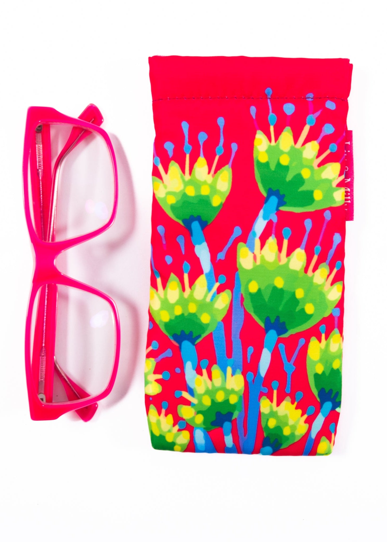 Glasses Case - Neon Summer