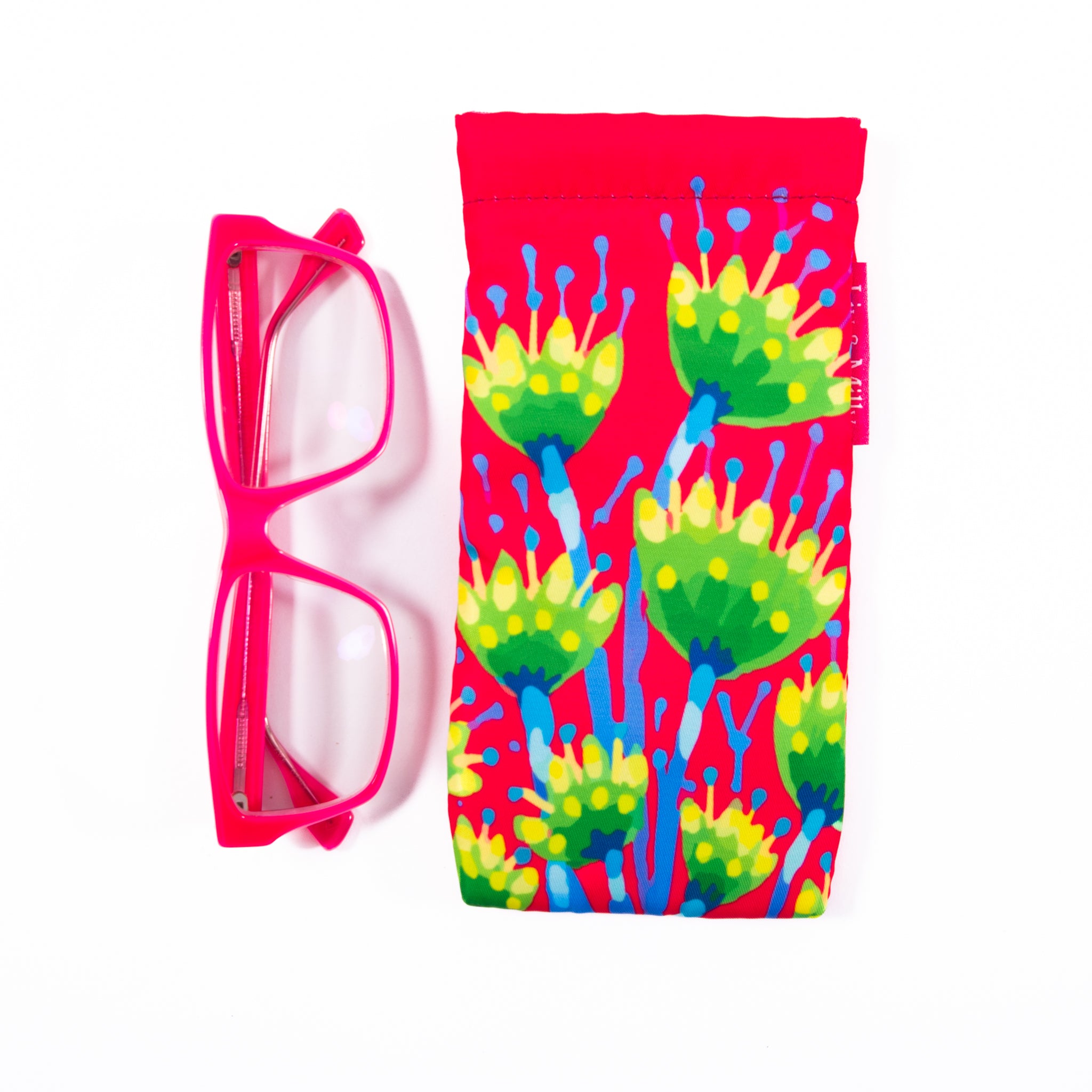 Glasses Case - Neon Summer