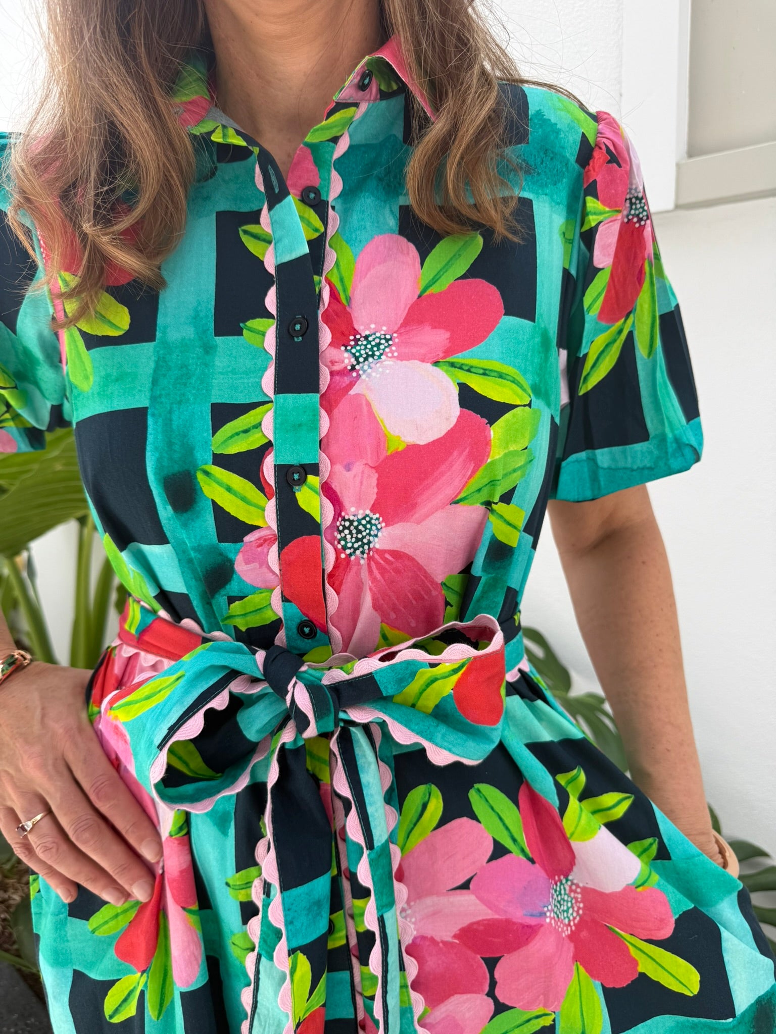 Daisy Dress - Garden Trellis