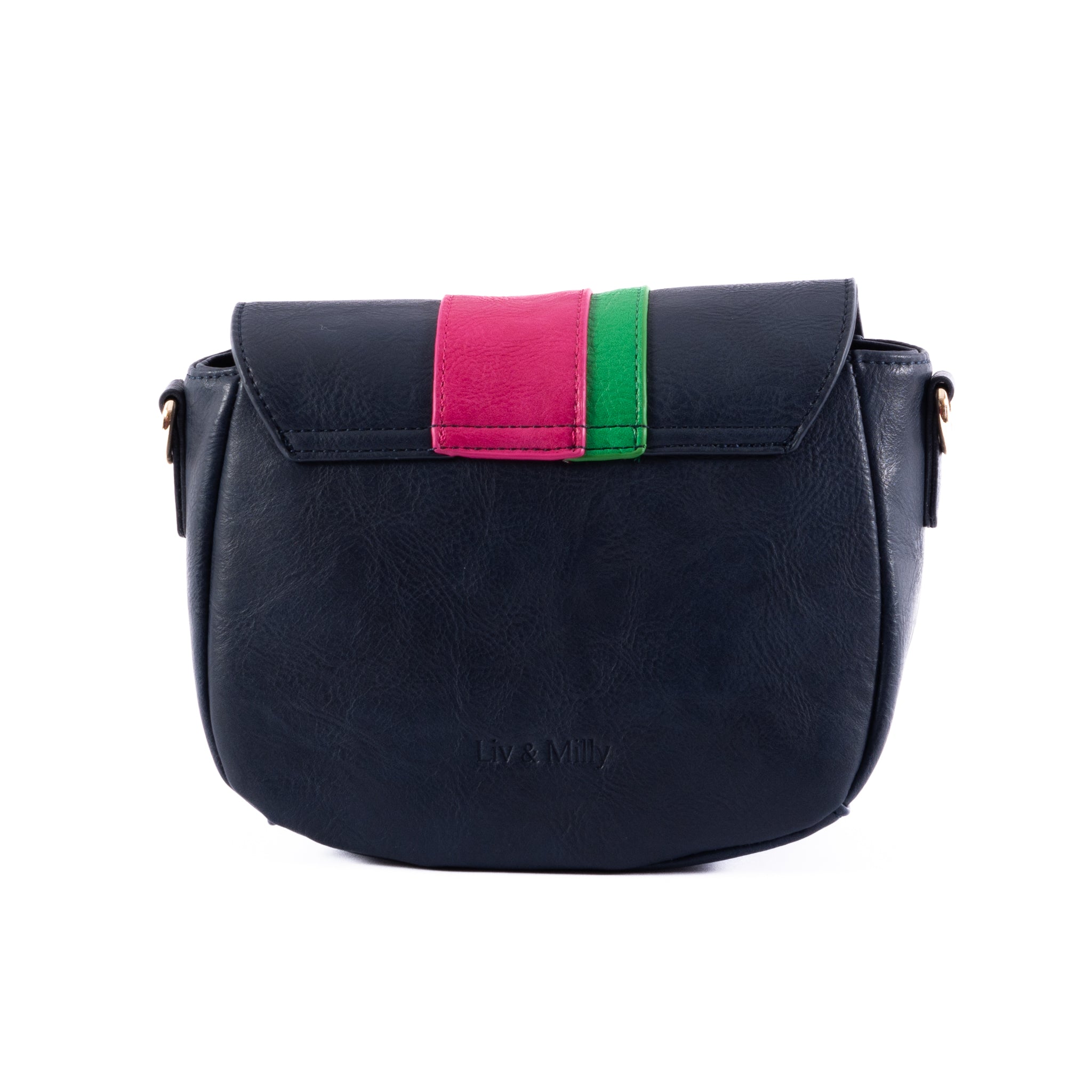 Lizzie - Navy/Pink/Green