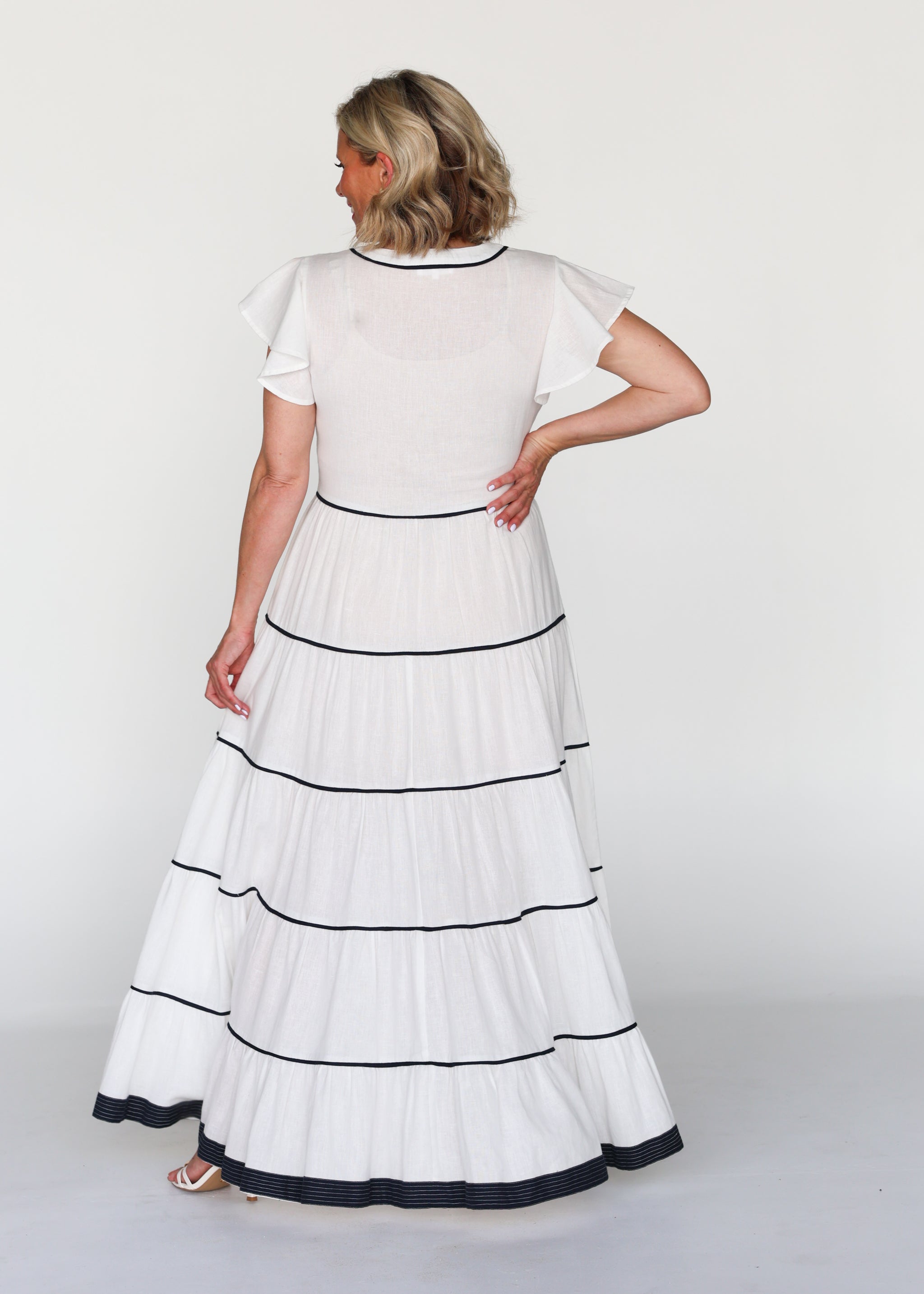 Lucilla Dress - White