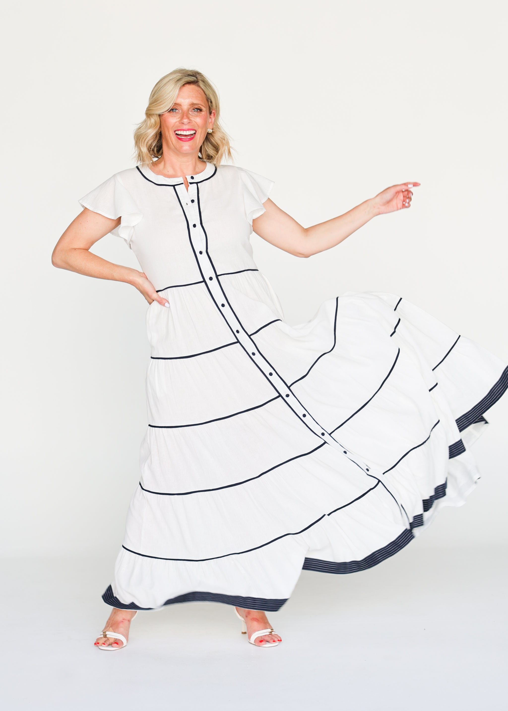 Lucilla Dress - White