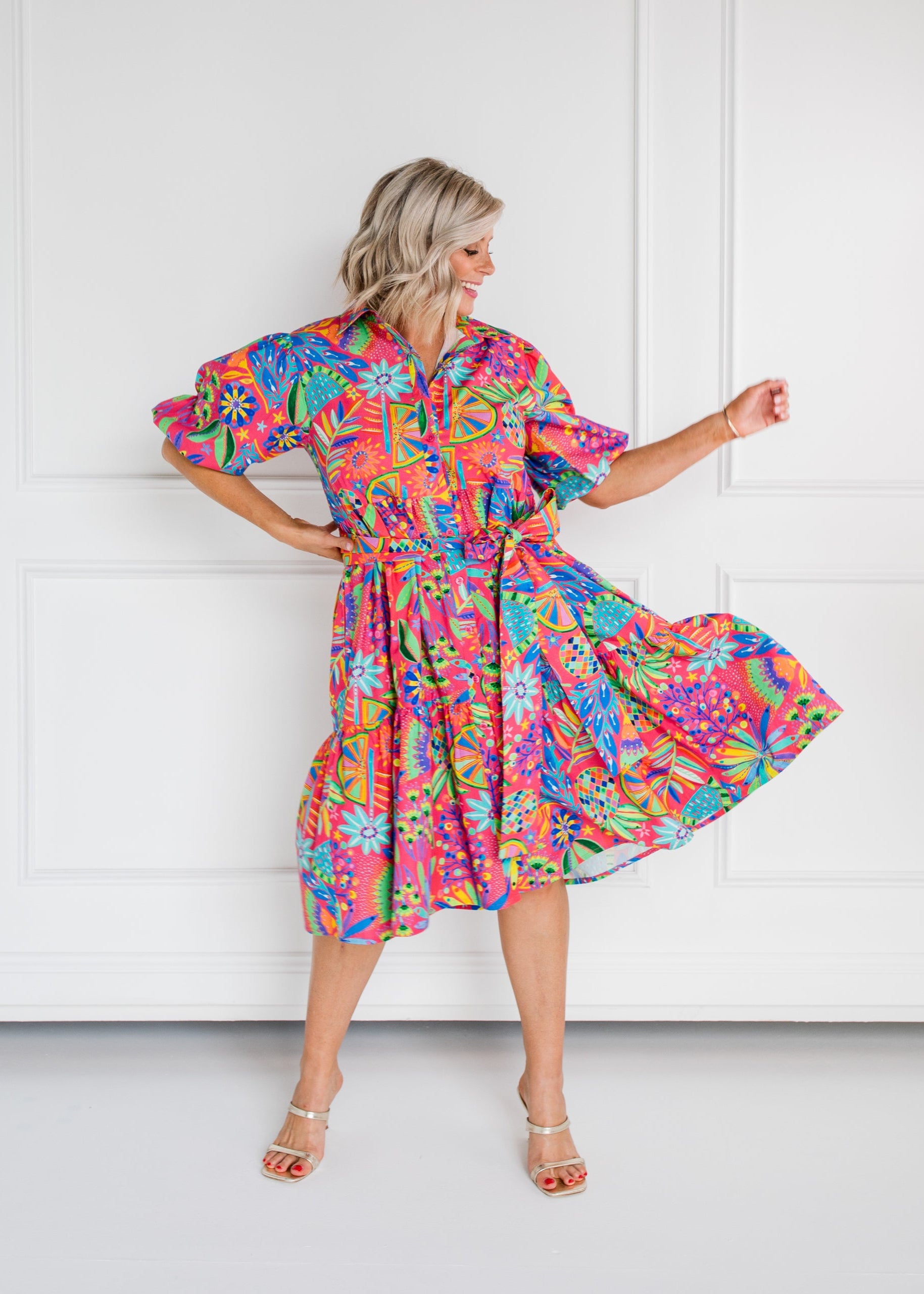 Neon Summer Dress