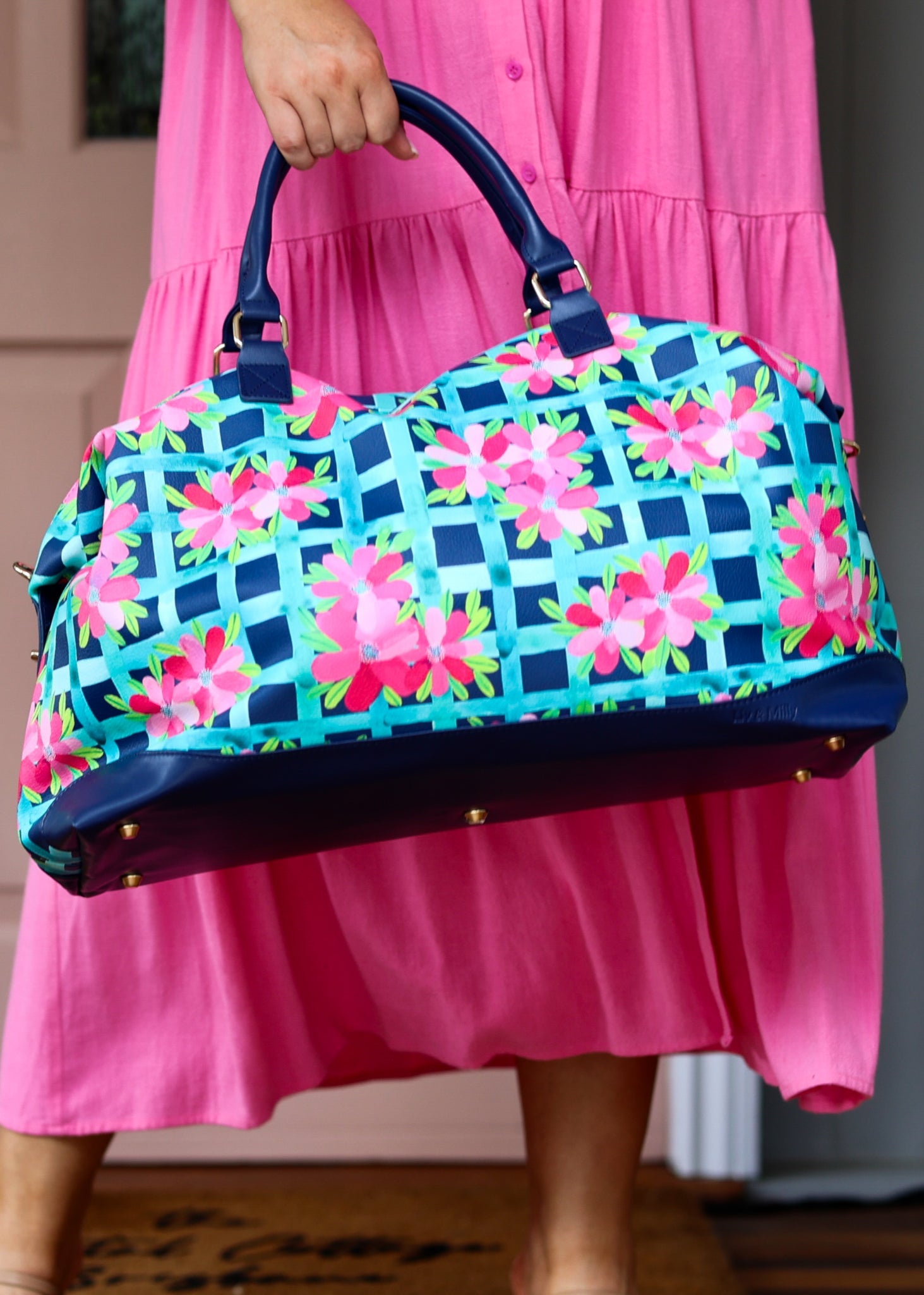 Overnight Bag - Garden Trellis