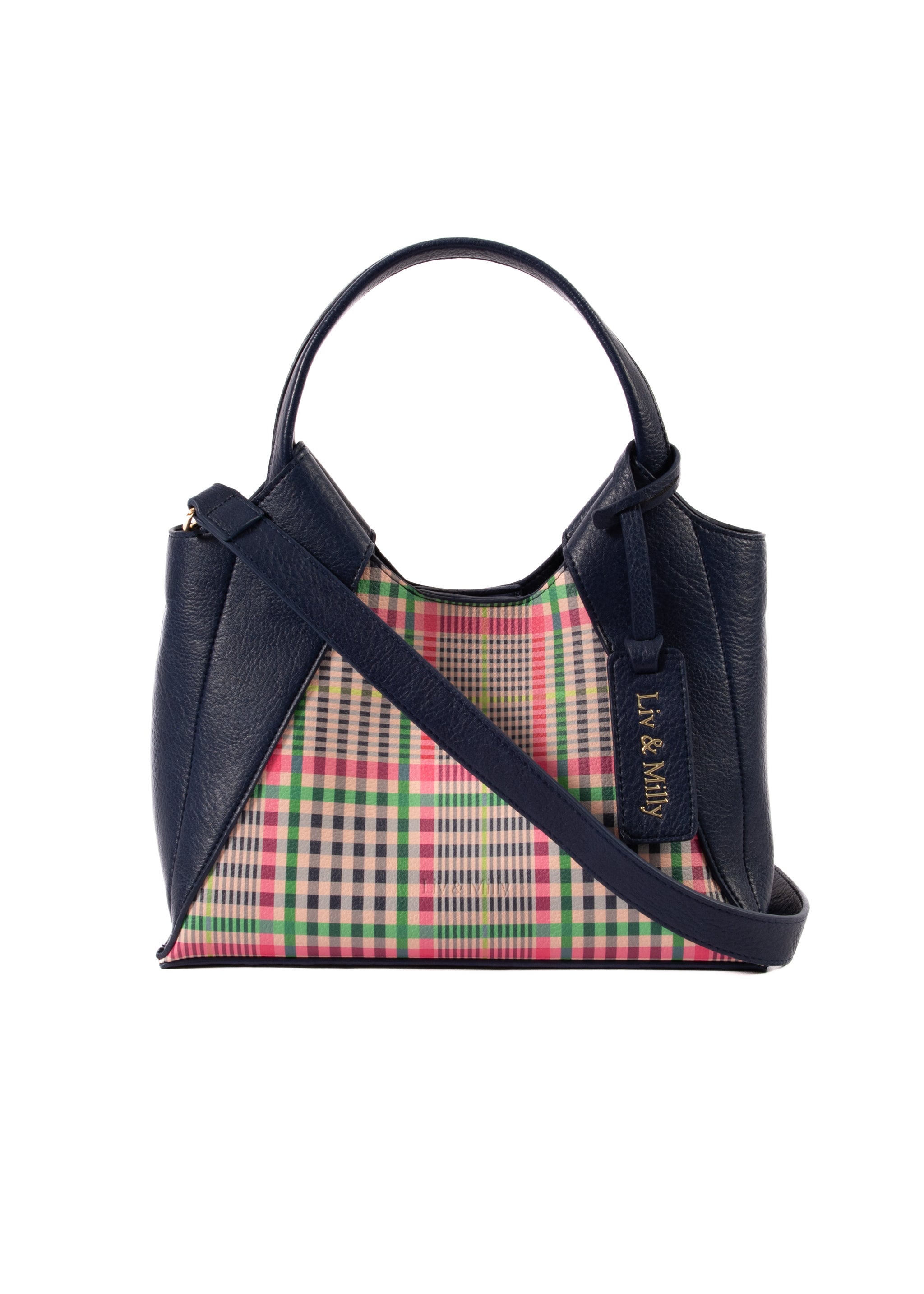 Rosie - Navy/Gingham