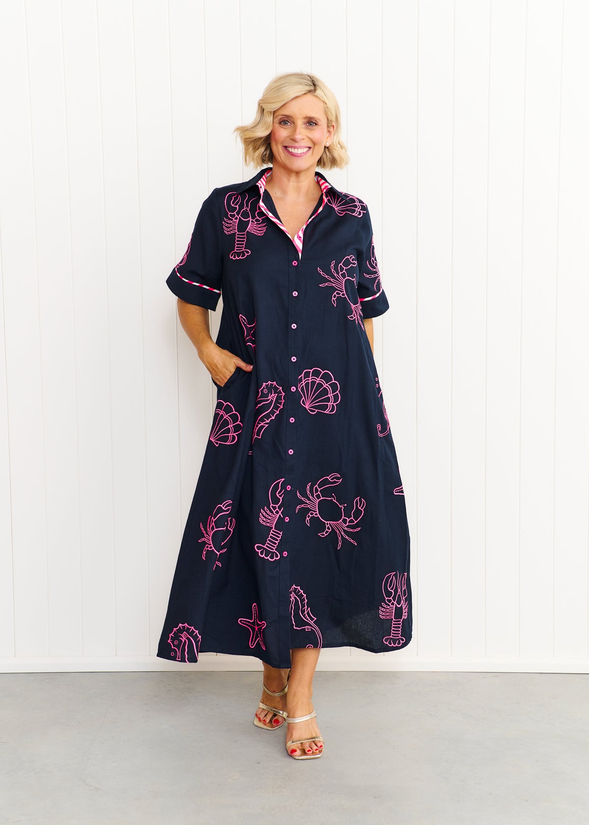 Poppy Seaside Dress