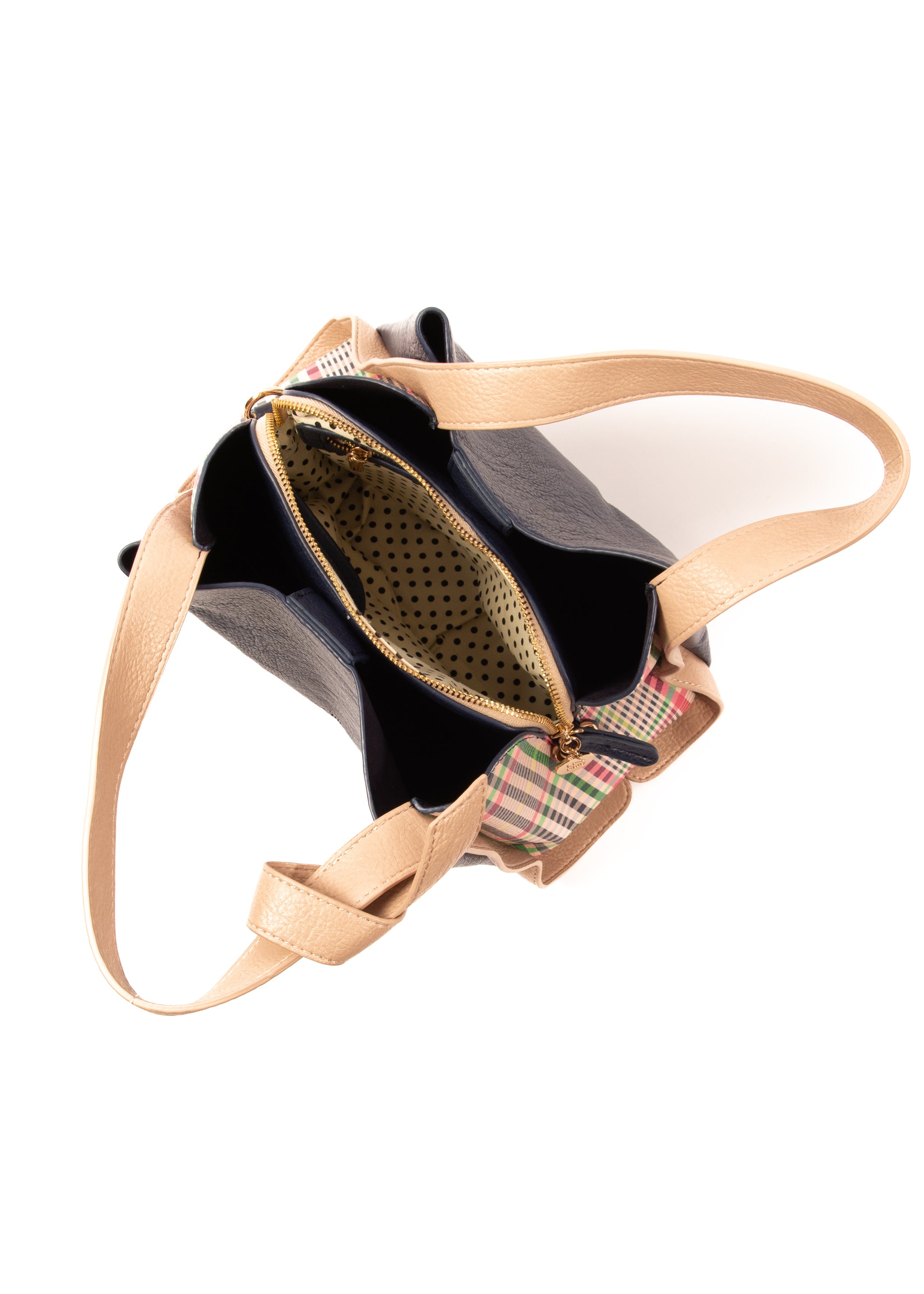 Tanya - Navy Gingham