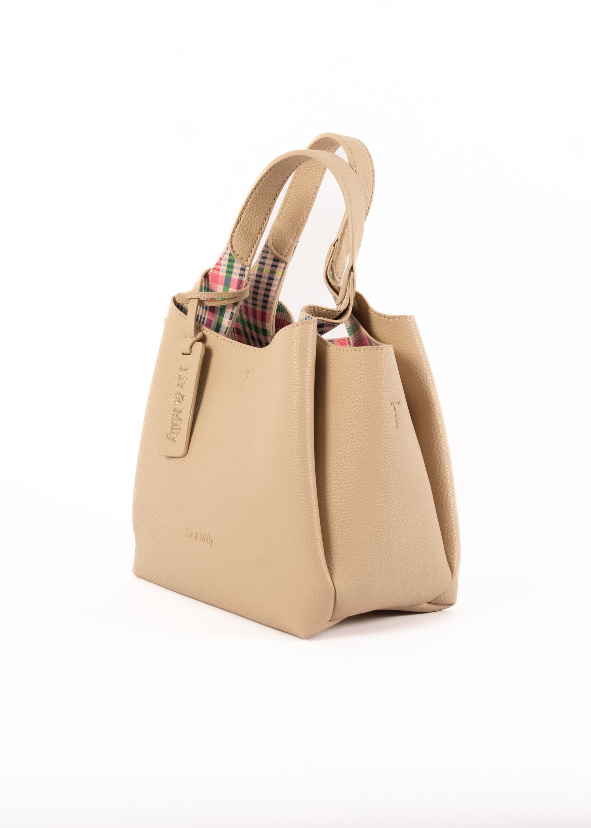 Taylor - Latte Gingham