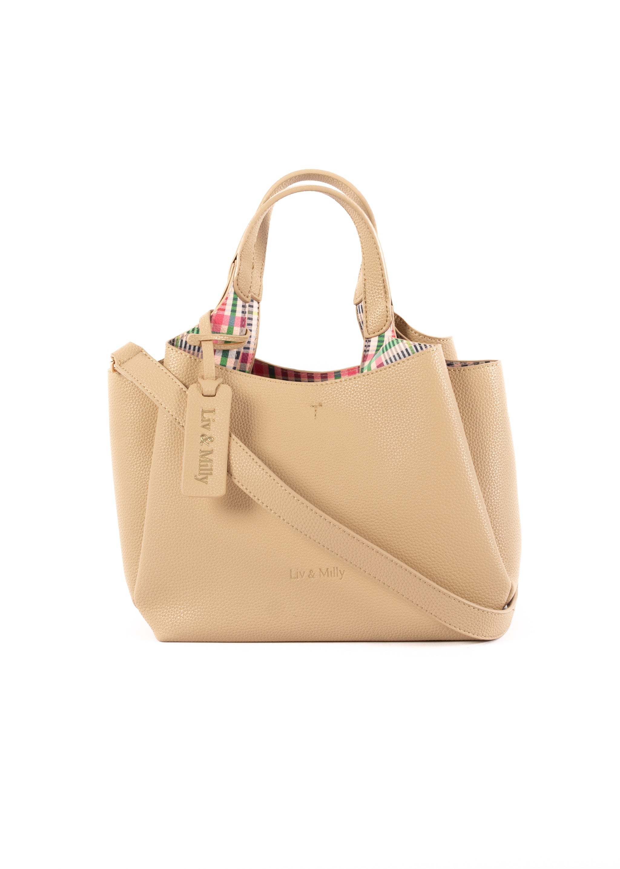 Taylor - Latte Gingham