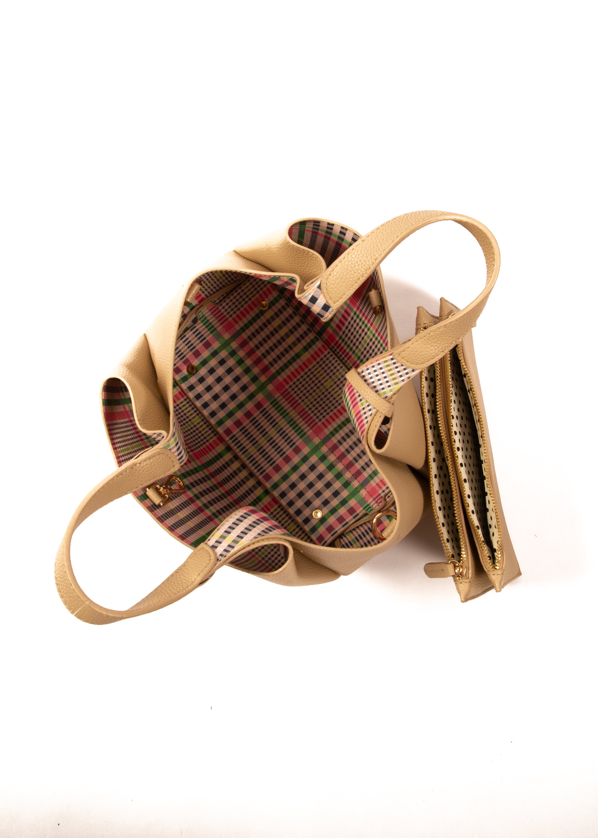 Taylor - Latte Gingham