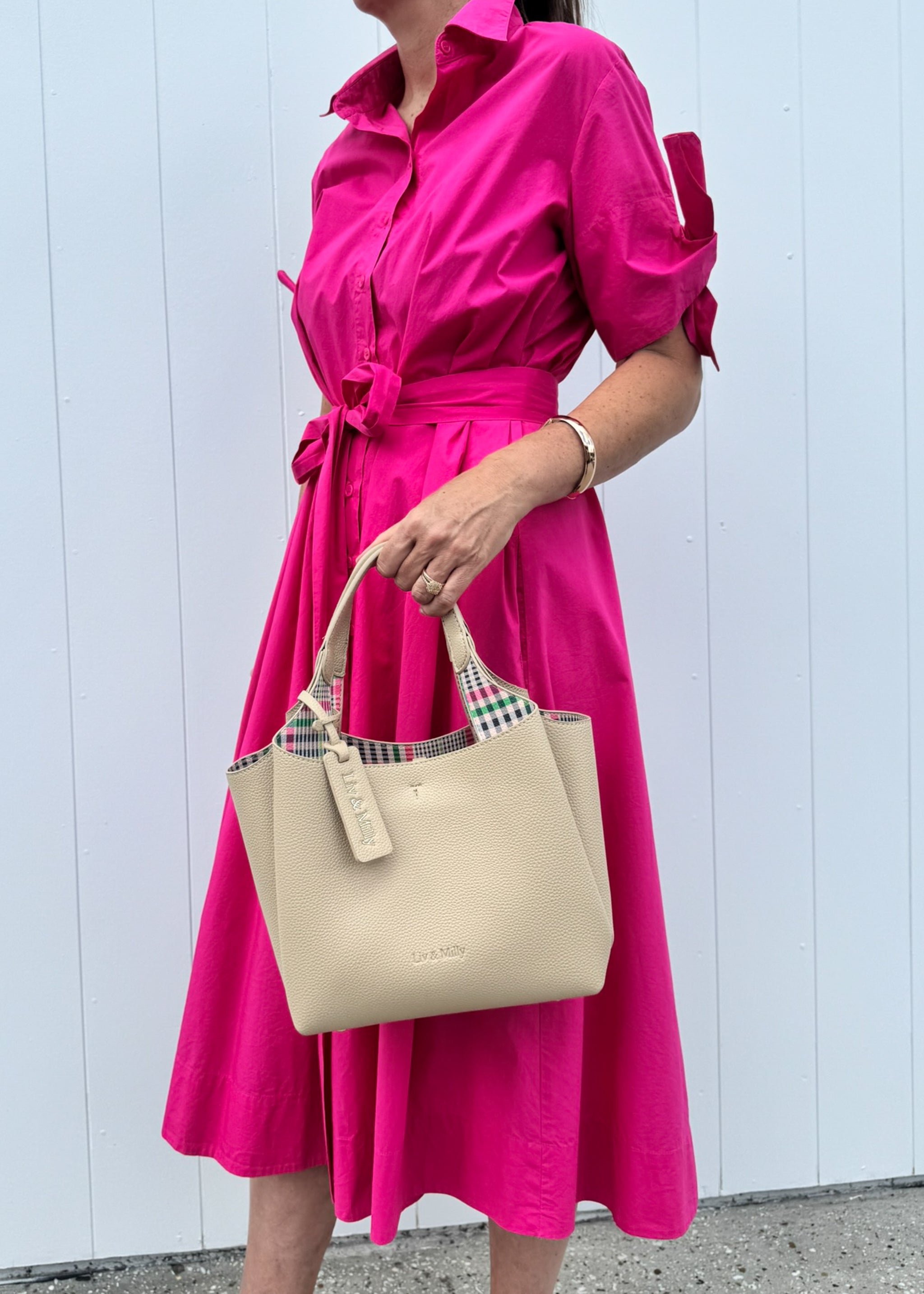 Taylor - Latte Gingham