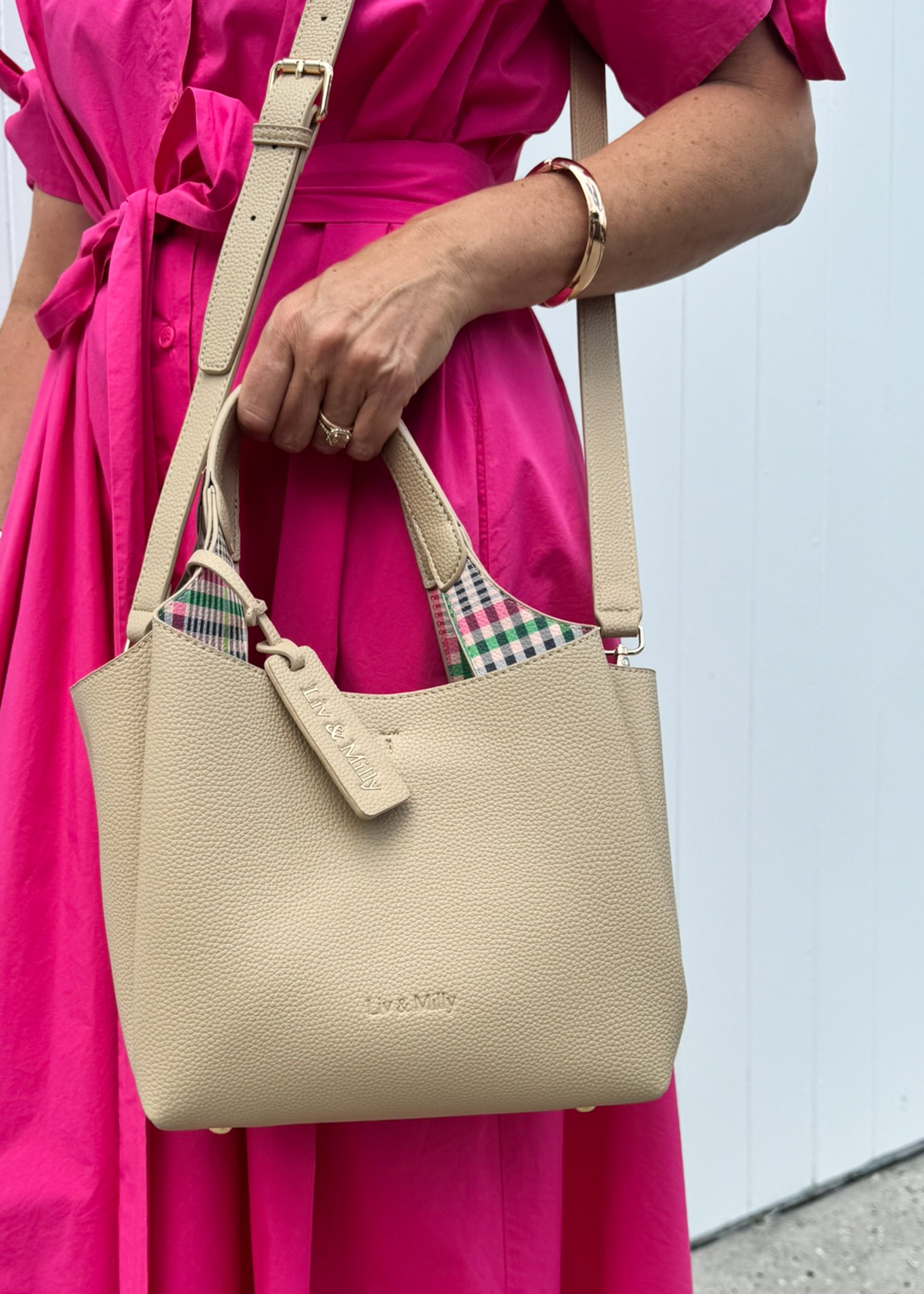 Taylor - Latte Gingham