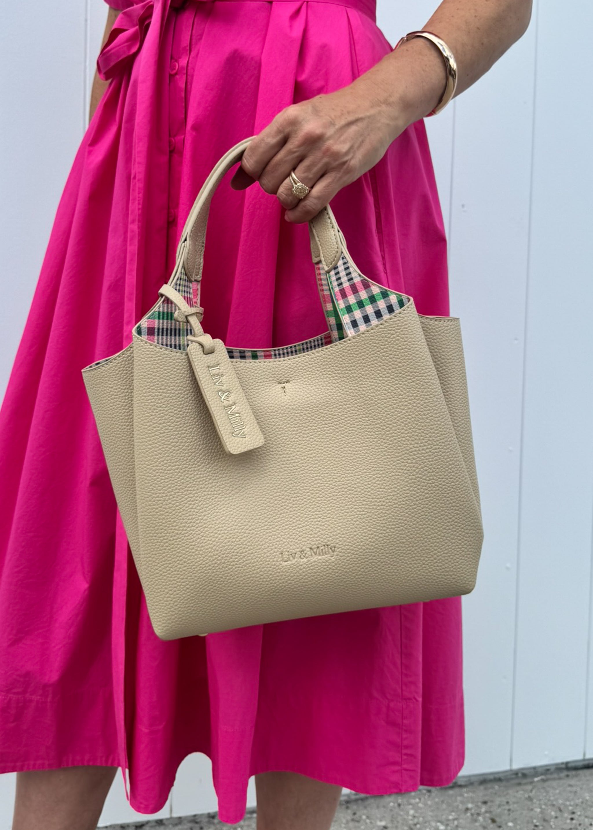 Taylor - Latte Gingham